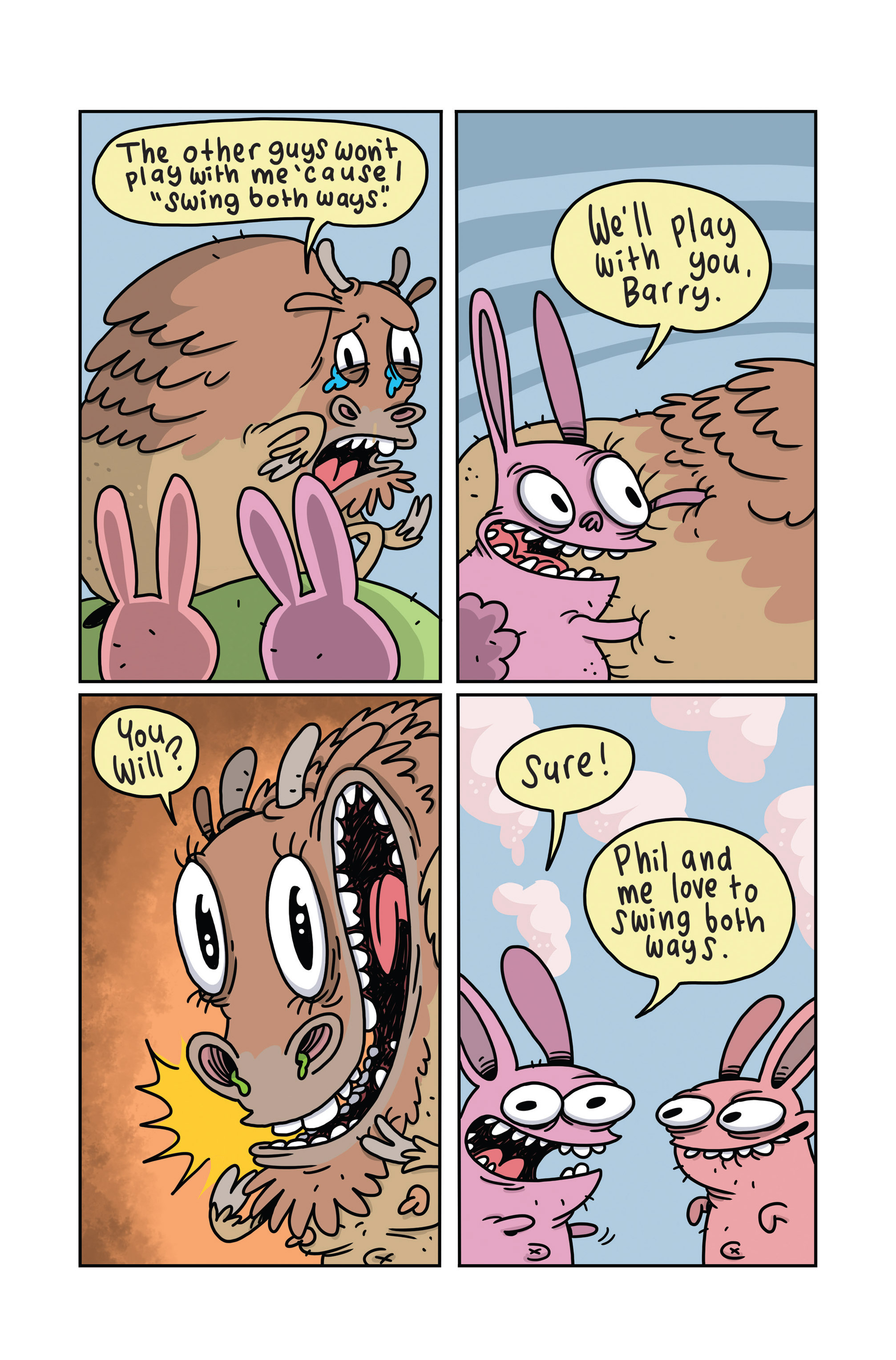 Read online Itty Bitty Bunnies In Rainbow Pixie Candy Land: Bong Genie comic -  Issue # Full - 22
