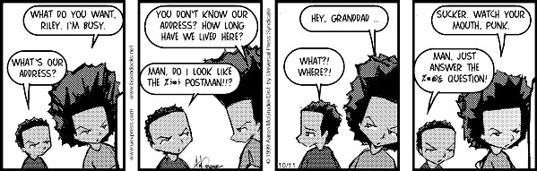 Read online The Boondocks Collection comic -  Issue # Year 1999 - 176