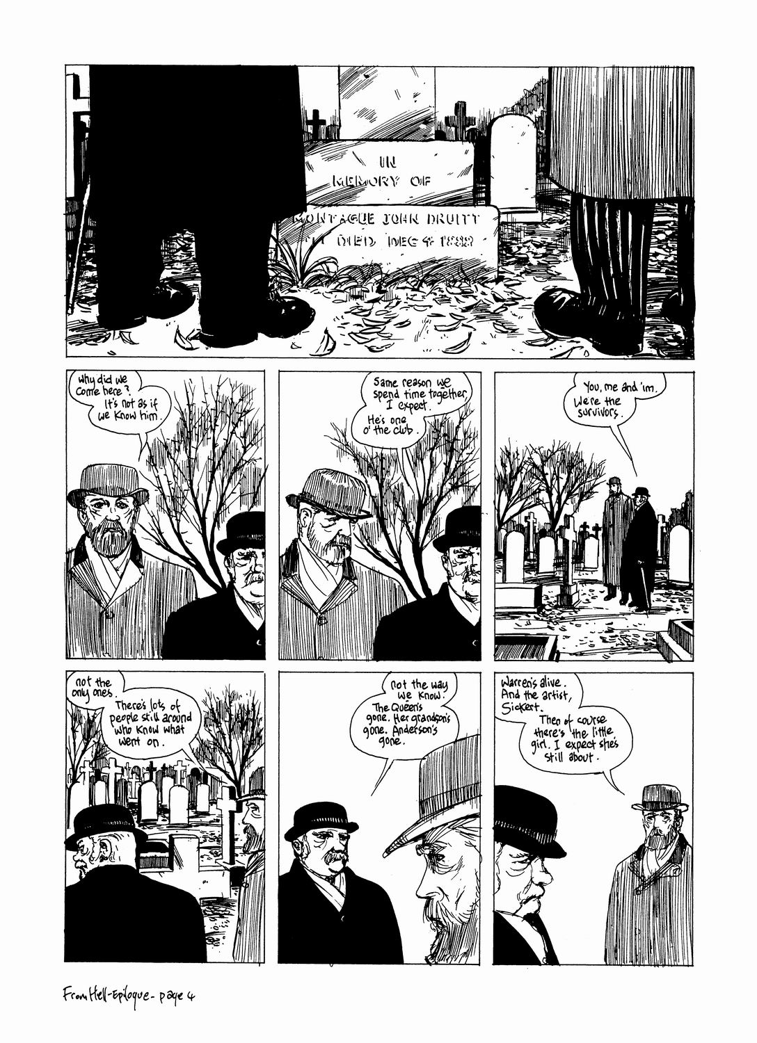 Read online From Hell (1991) comic -  Issue # TPB - 494