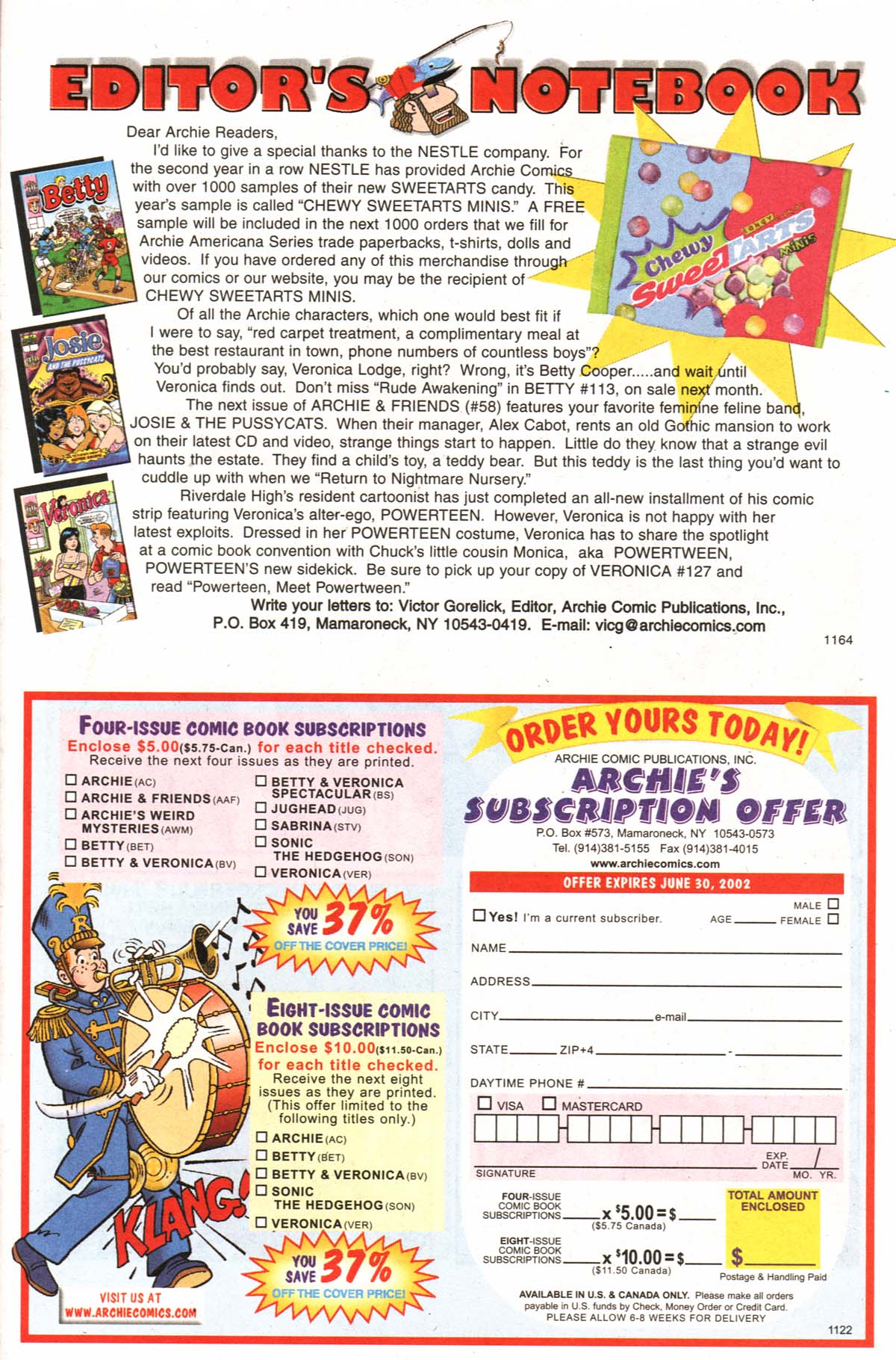 Read online Archie (1960) comic -  Issue #523 - 22