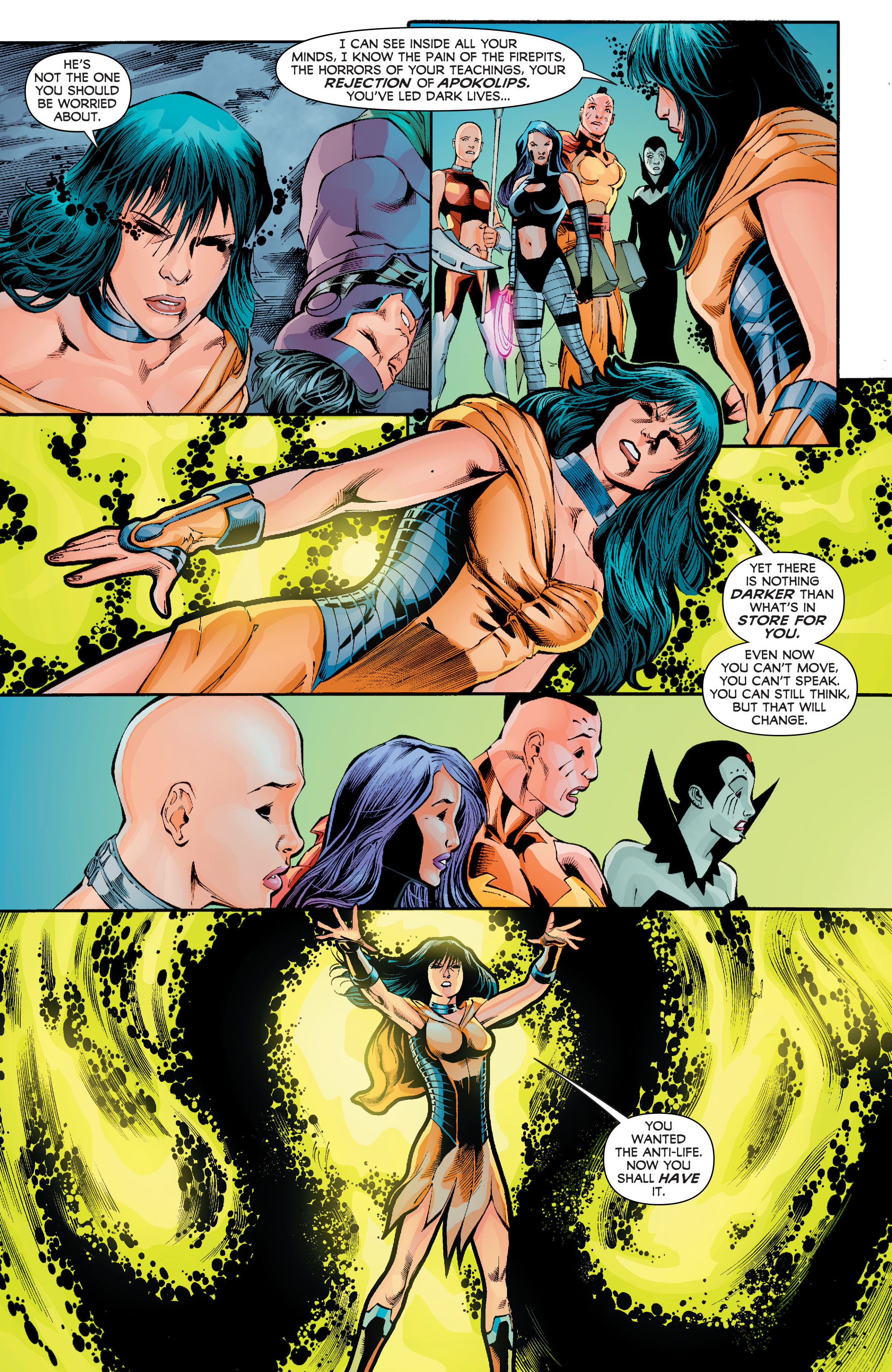 Read online Infinity Man and the Forever People comic -  Issue #8 - 16