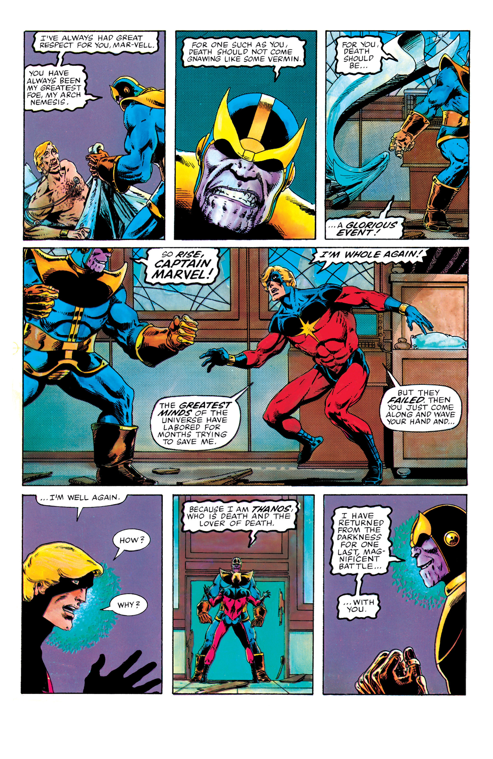 Read online Captain Marvel by Jim Starlin comic -  Issue # TPB (Part 2) - 125