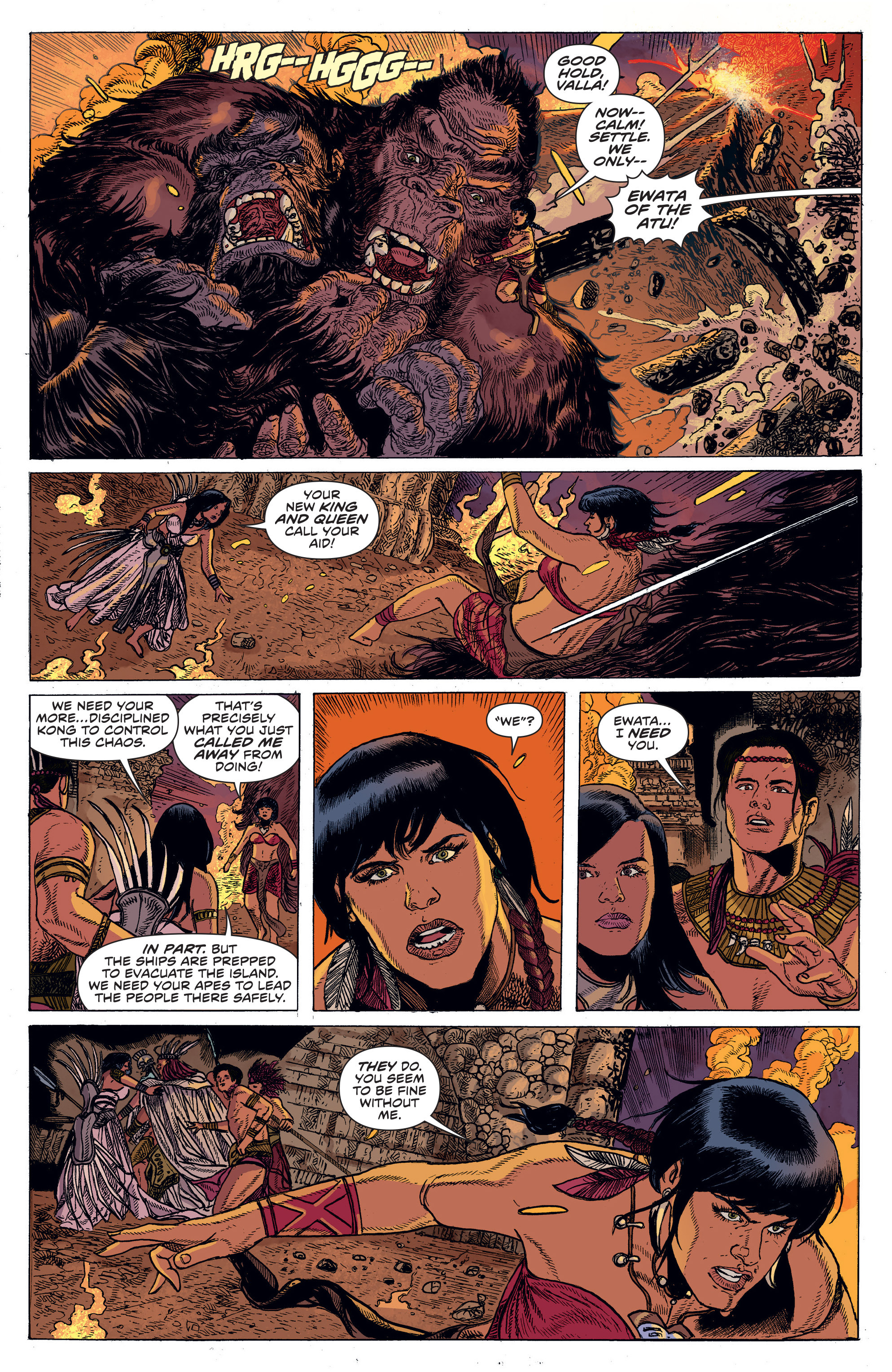 Read online Kong Of Skull Island comic -  Issue #3 - 5