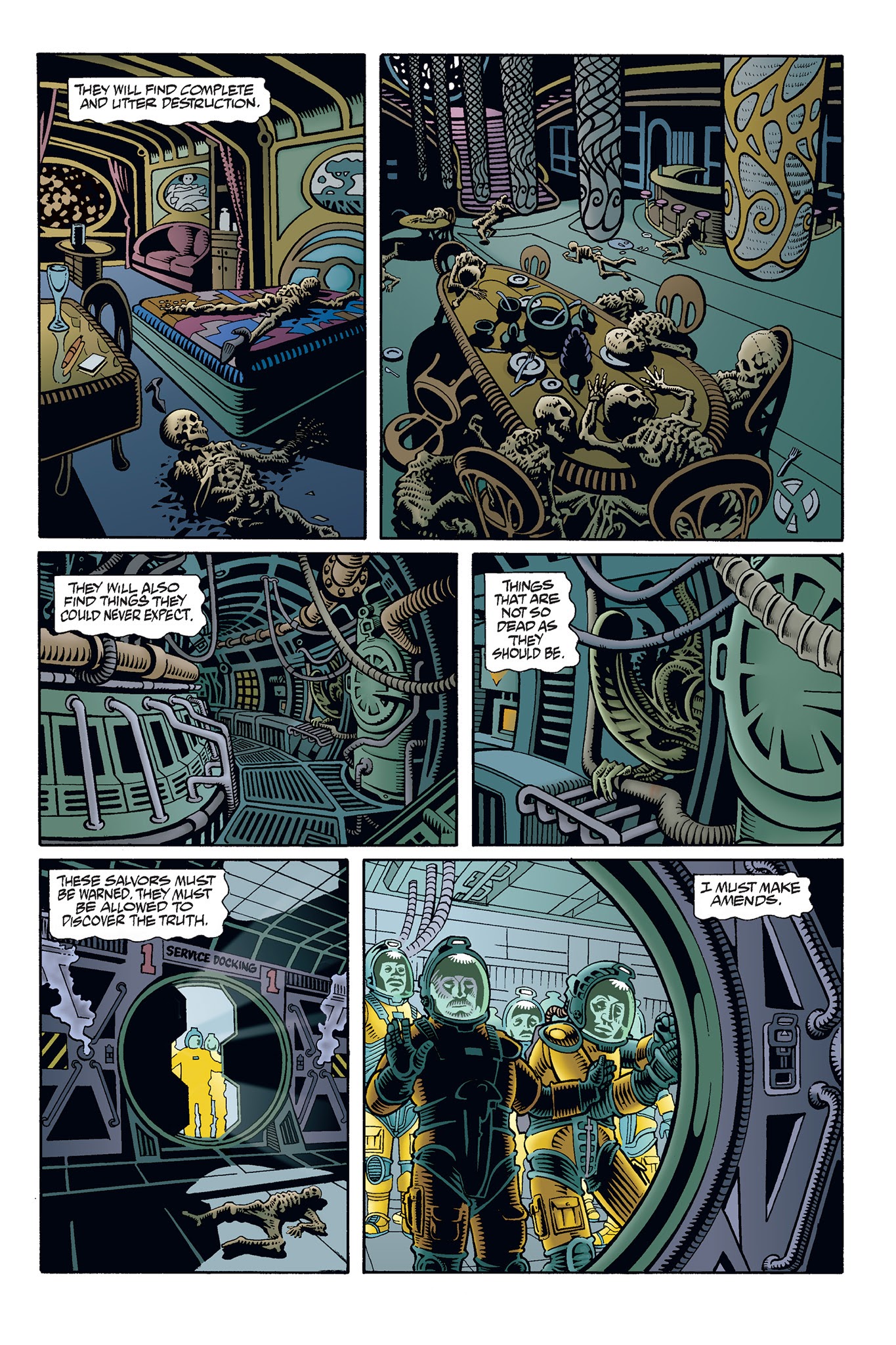 Read online Aliens: Havoc comic -  Issue # _TPB - 4