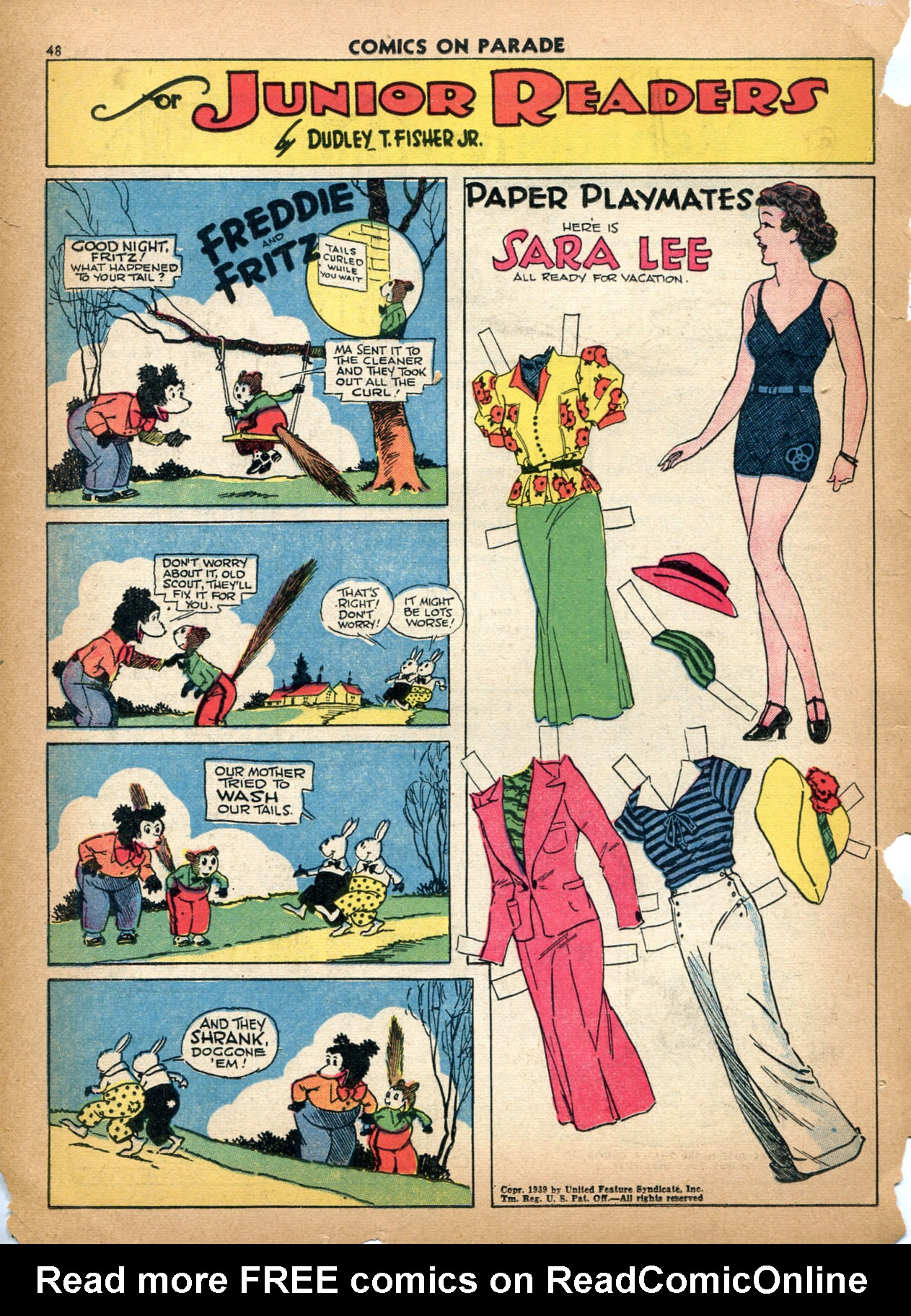 Read online Comics on Parade comic -  Issue #16 - 38
