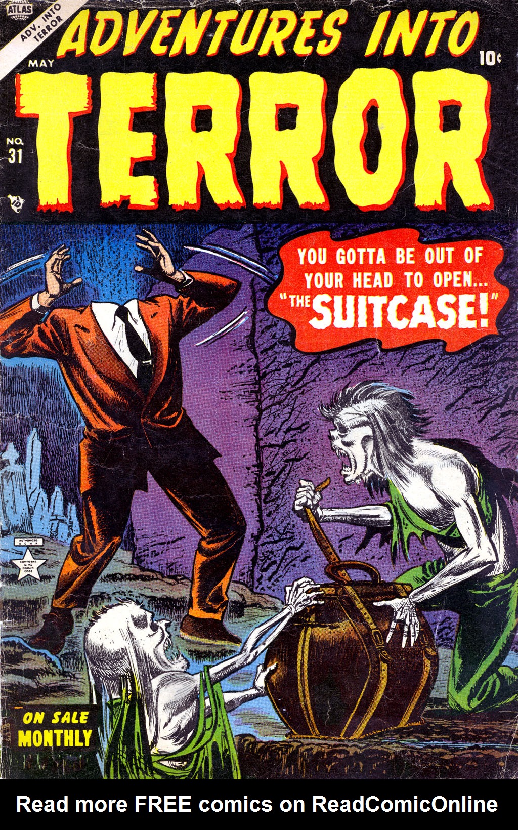 Read online Adventures into Terror comic -  Issue #31 - 1