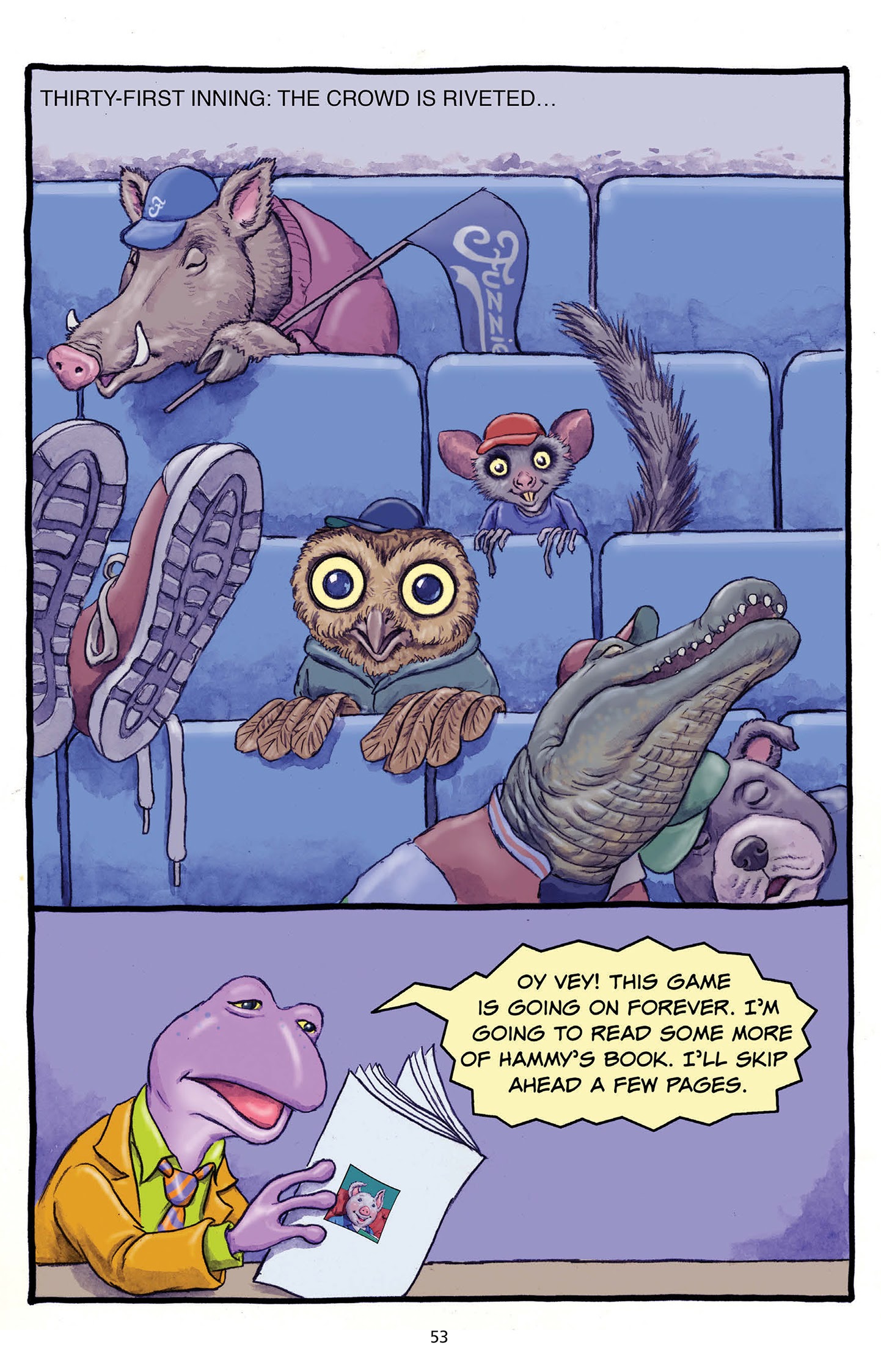 Read online Fuzzy Baseball comic -  Issue #3 - 55