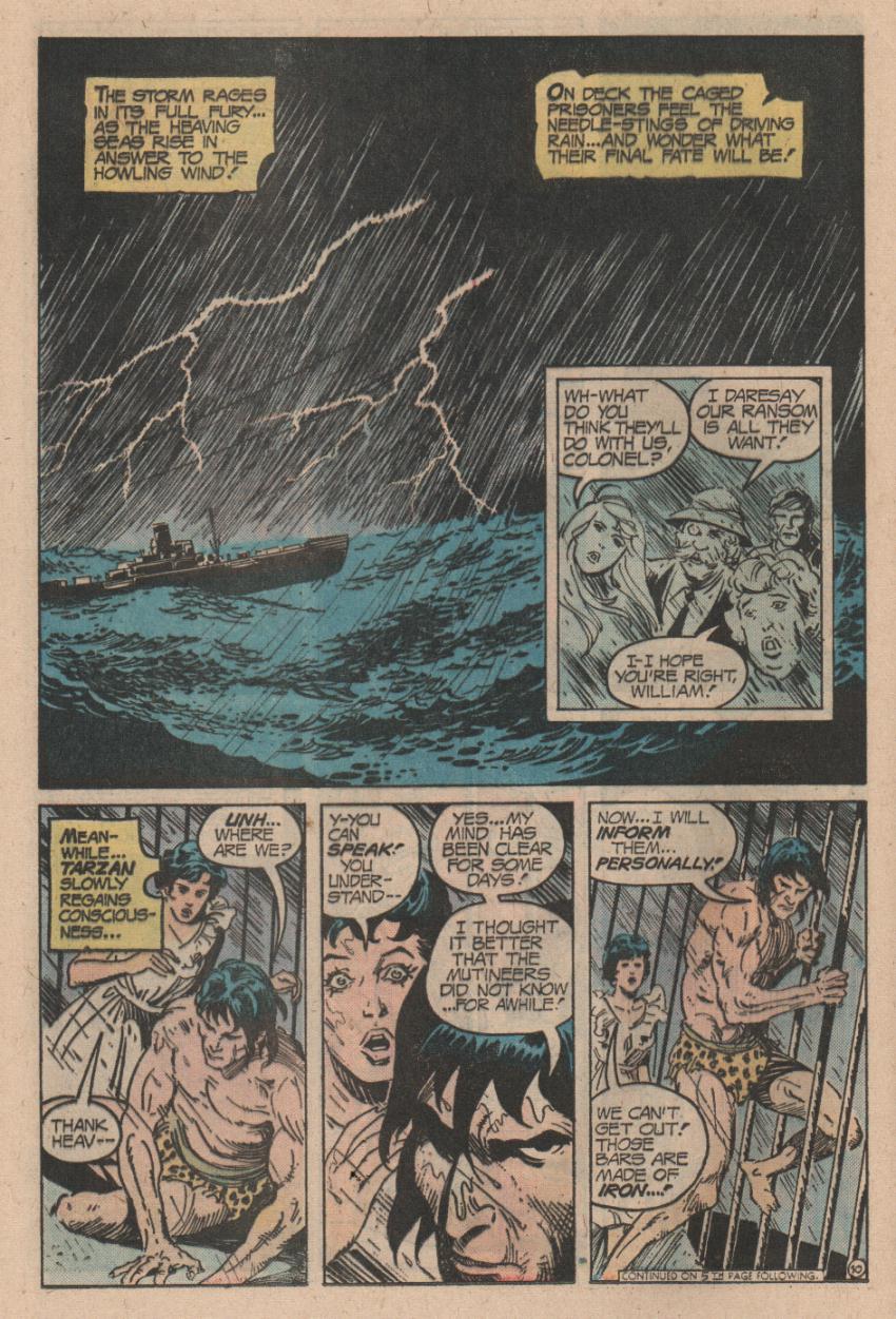 Read online Tarzan (1972) comic -  Issue #240 - 11