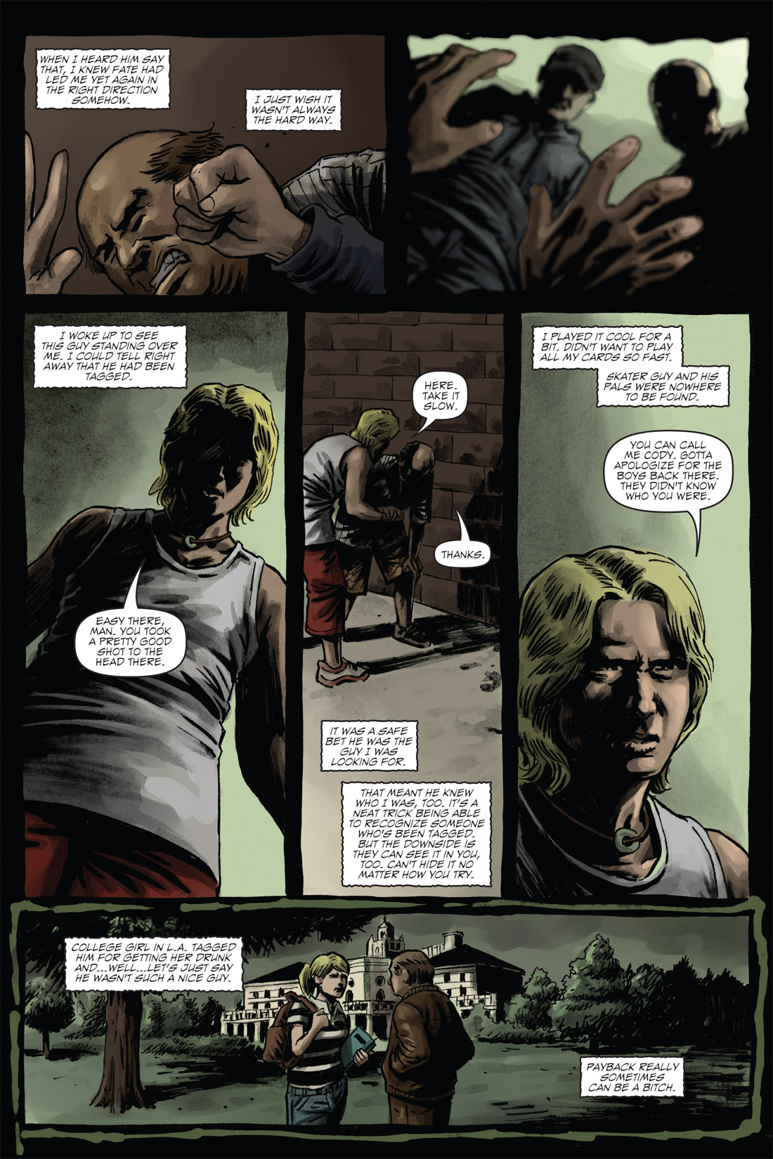 Read online Tag: Cursed comic -  Issue #3 - 9