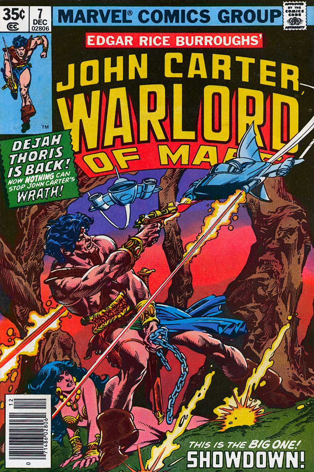 Read online John Carter Warlord of Mars comic -  Issue #7 - 1