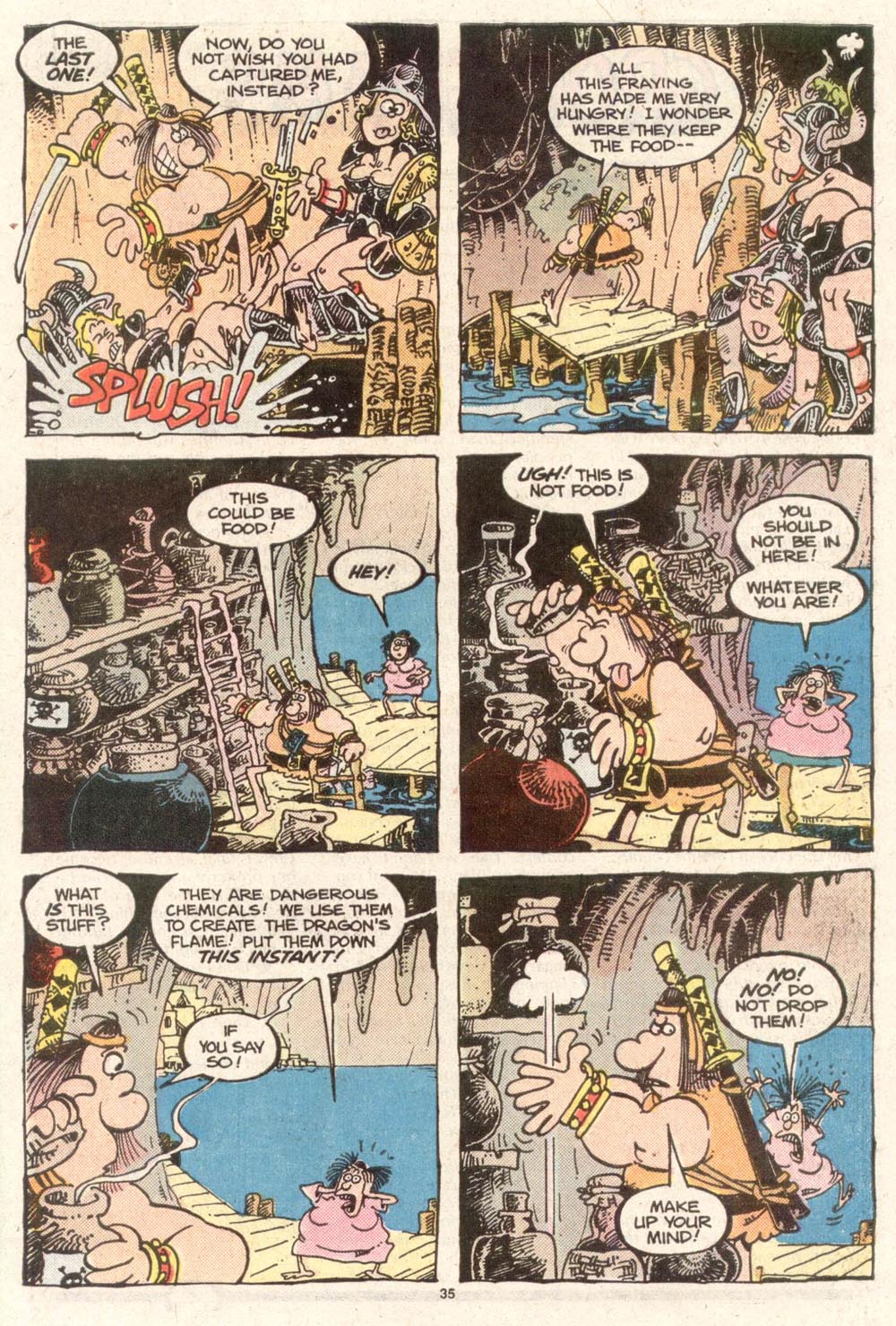 Read online Sergio Aragonés Groo the Wanderer comic -  Issue #50 - 35