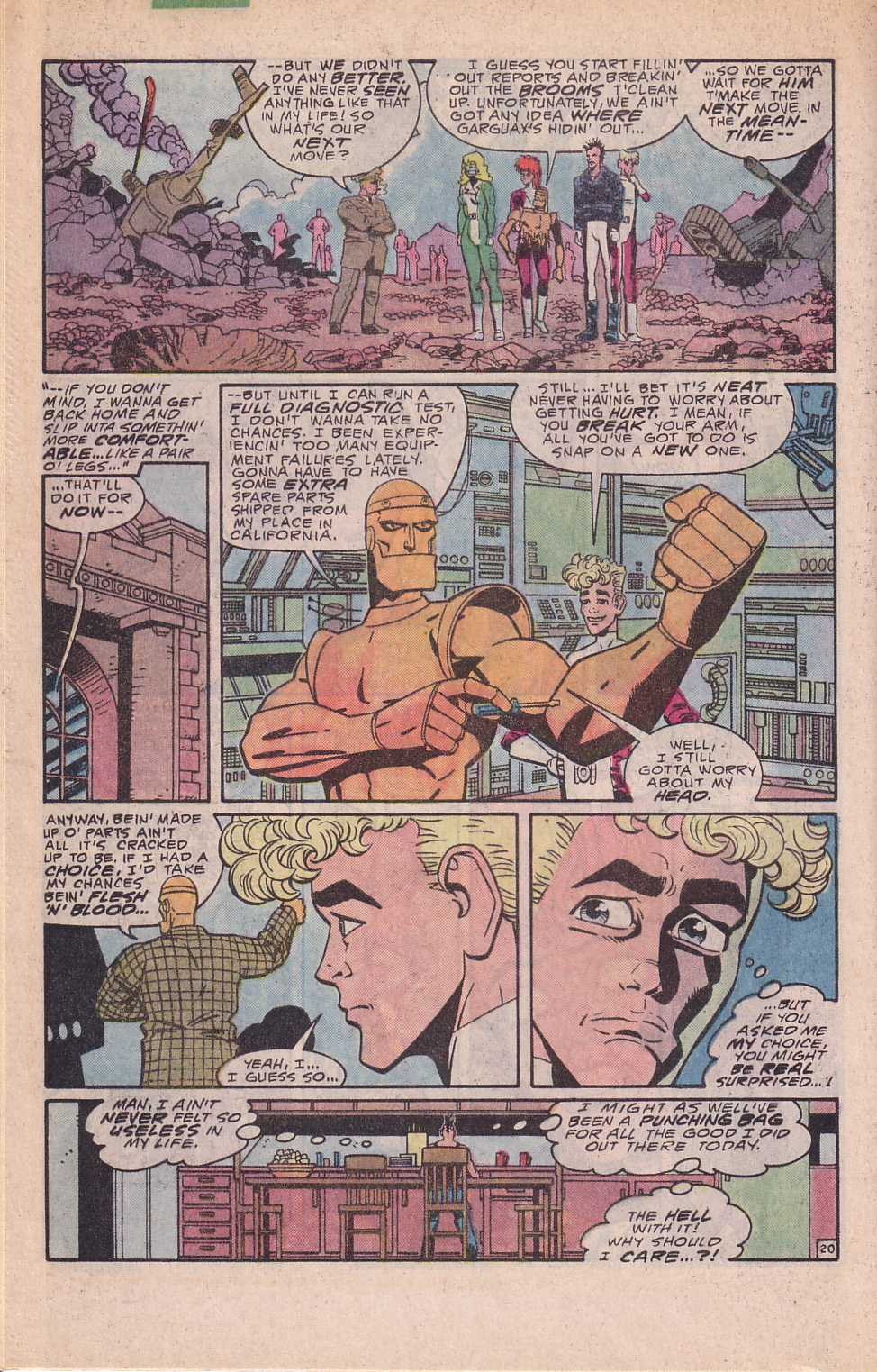 Read online Doom Patrol (1987) comic -  Issue #9 - 22