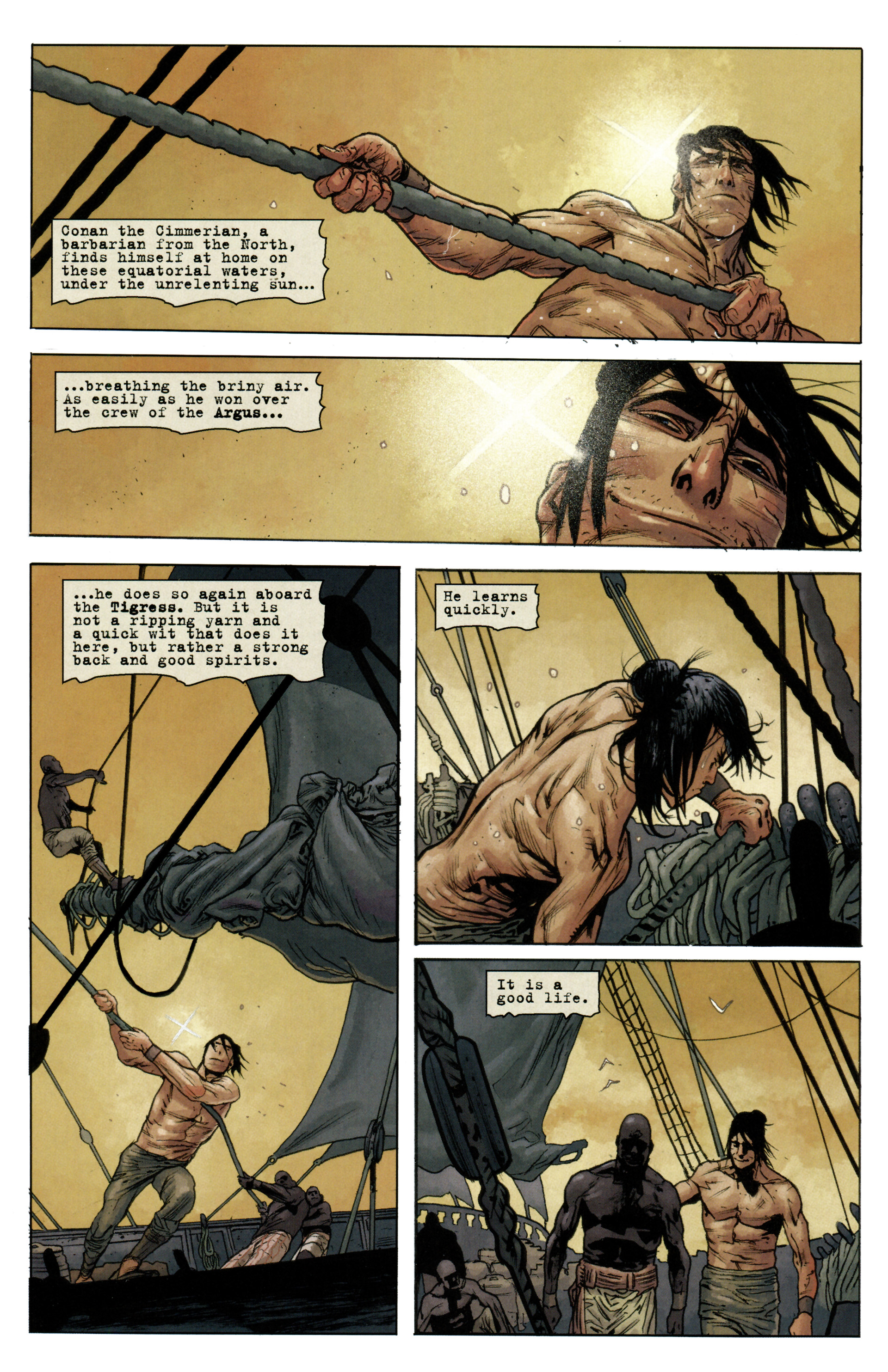 Read online Conan the Barbarian (2012) comic -  Issue #4 - 4