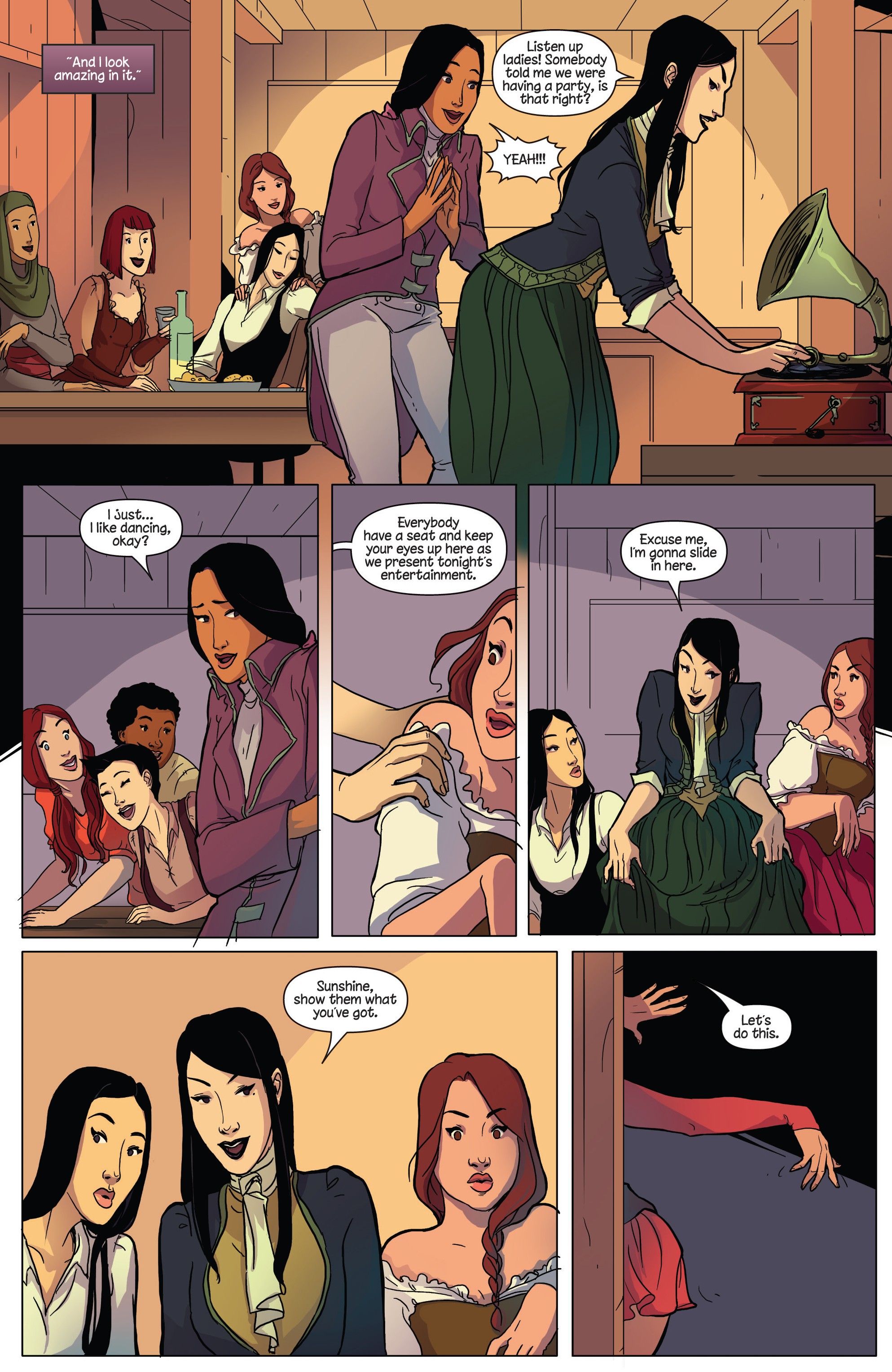 Read online Princeless Raven Year Two: Love and Revenge comic -  Issue # _TPB Two Ships In the Night - 13