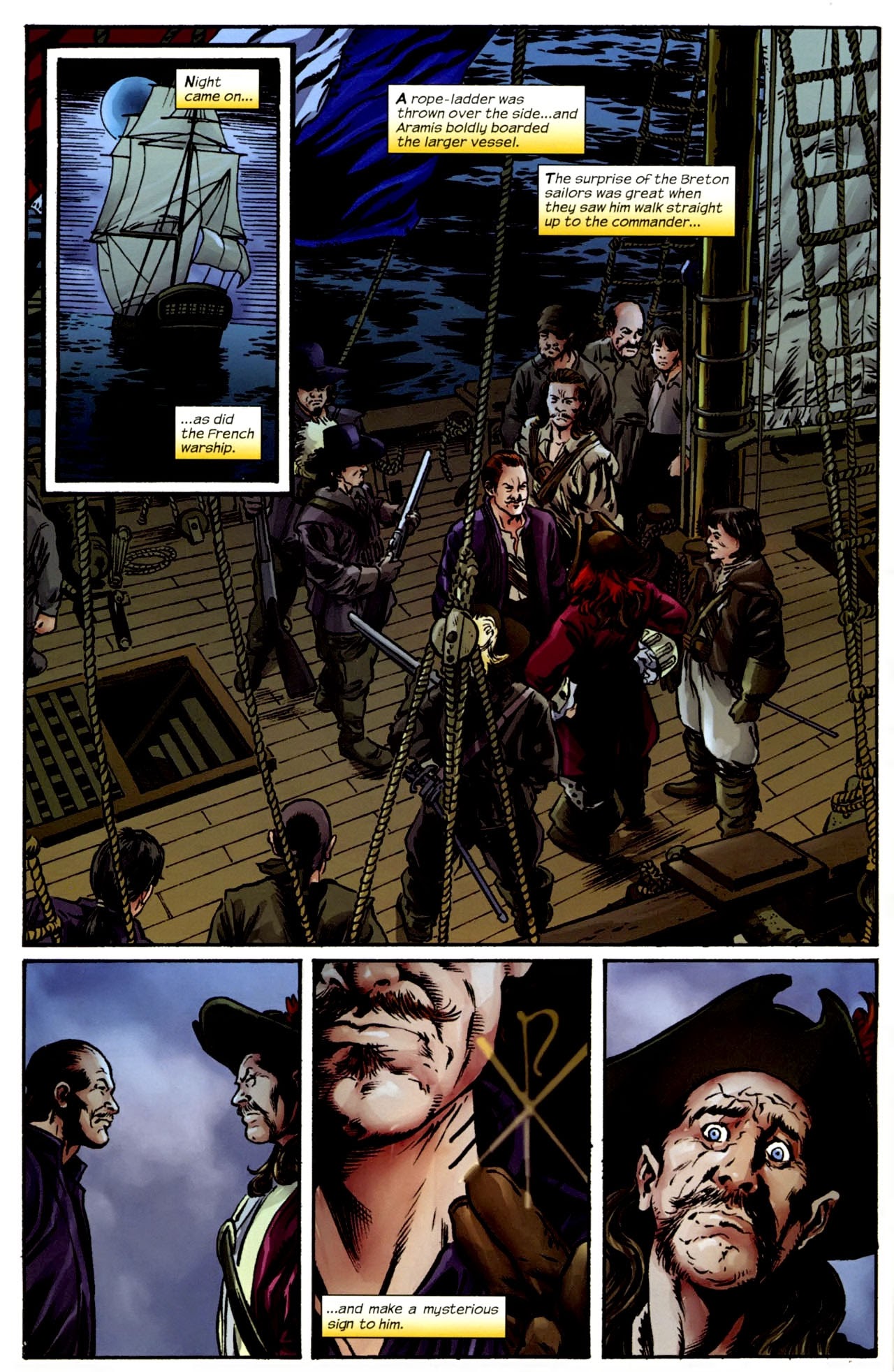 Read online The Man in the Iron Mask comic -  Issue #6 - 5