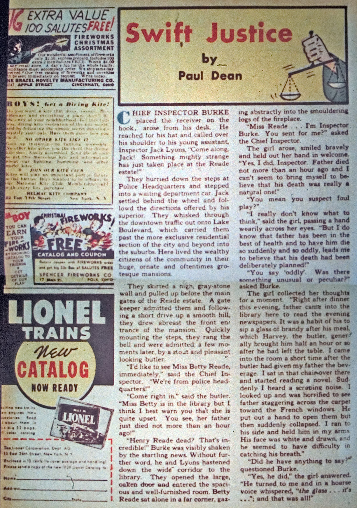 Read online Detective Comics (1937) comic -  Issue #34 - 34
