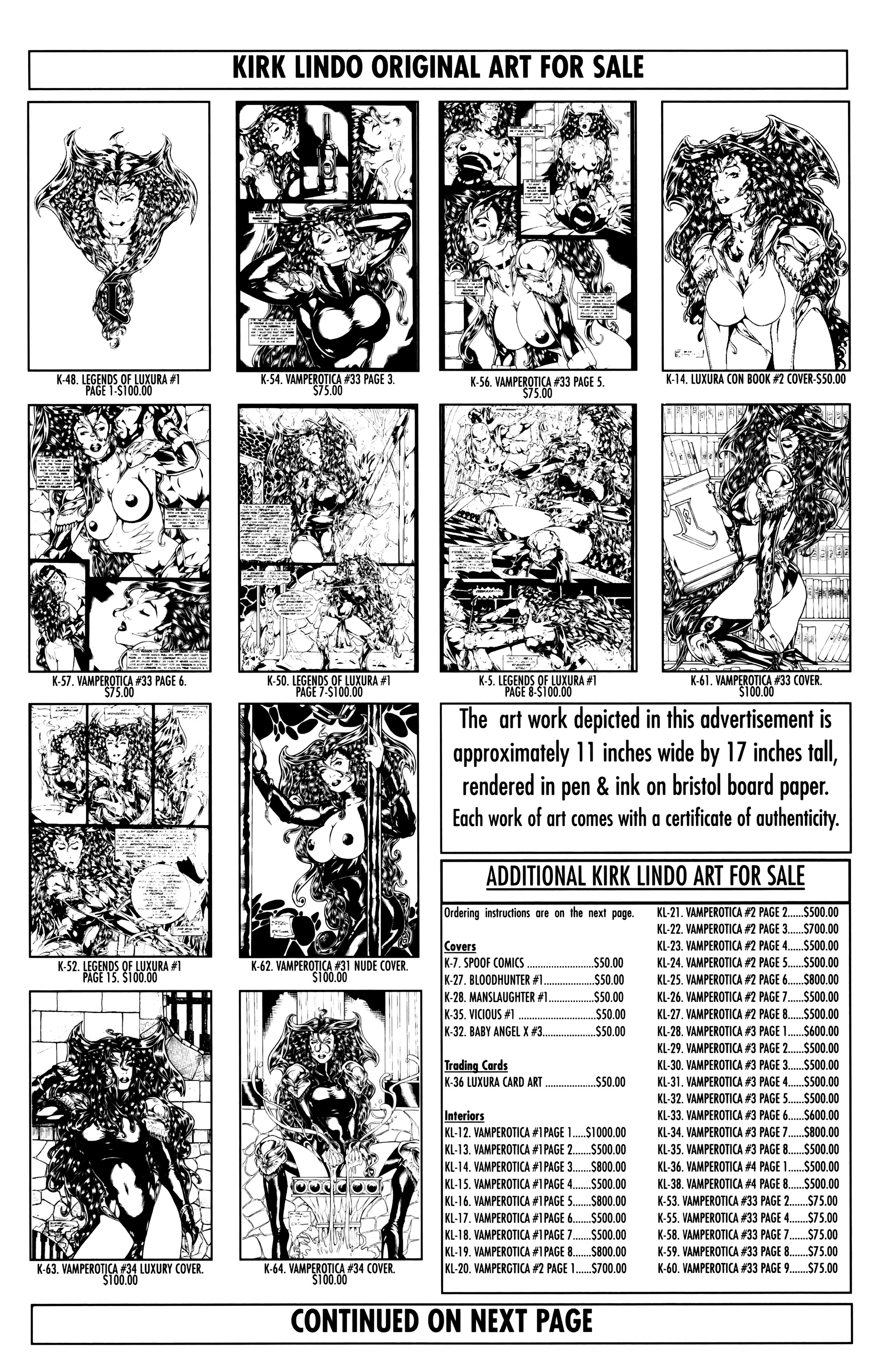 Read online Vamperotica comic -  Issue #35 - 23