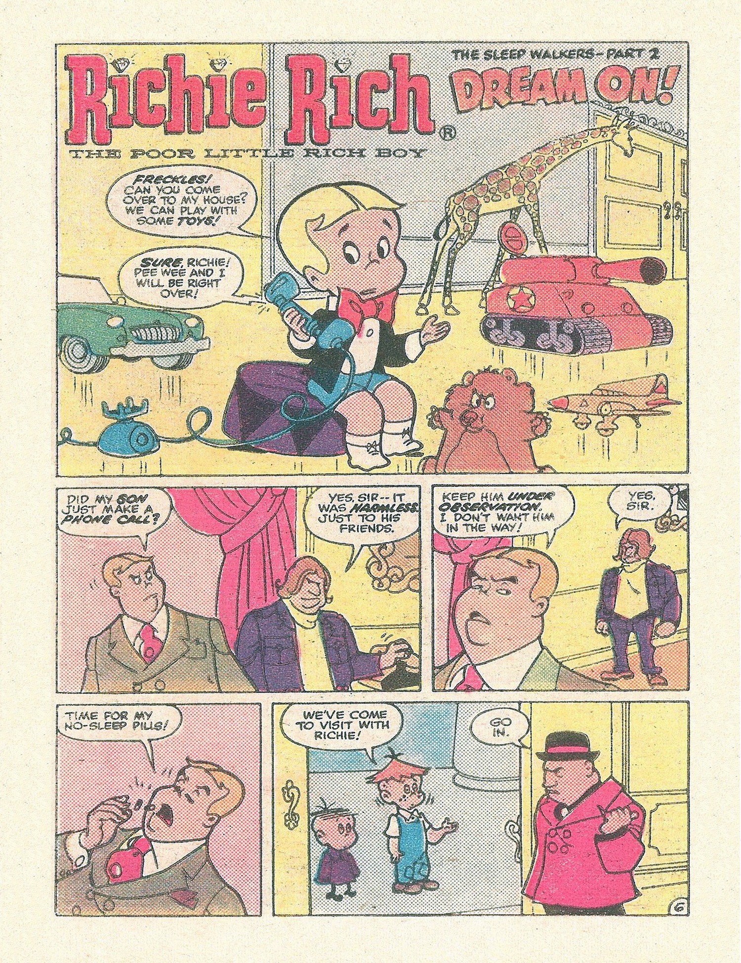 Read online Richie Rich Digest Stories comic -  Issue #13 - 94