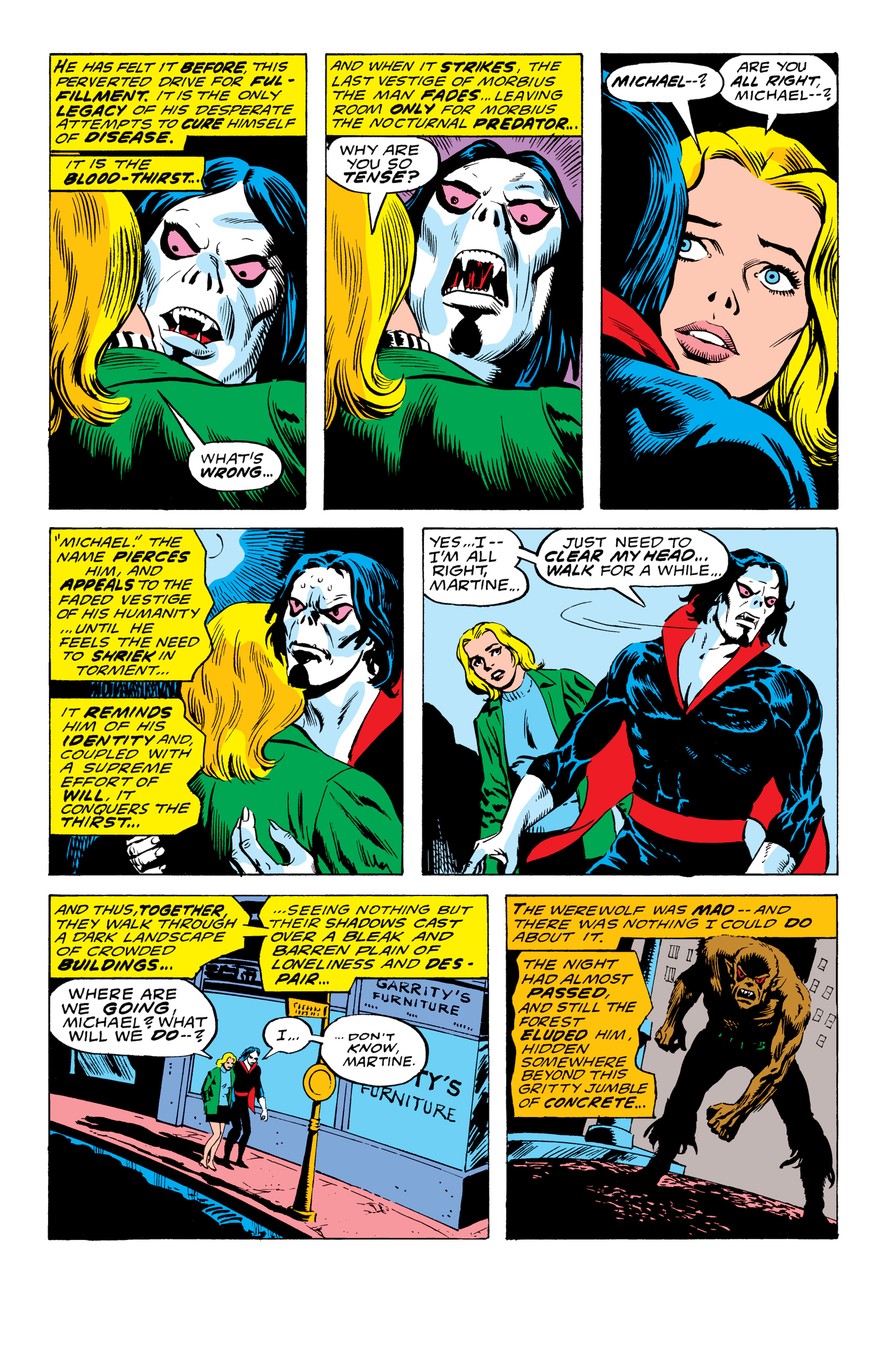 Read online Morbius Epic Collection comic -  Issue # The Living Vampire (Part 4) - 77