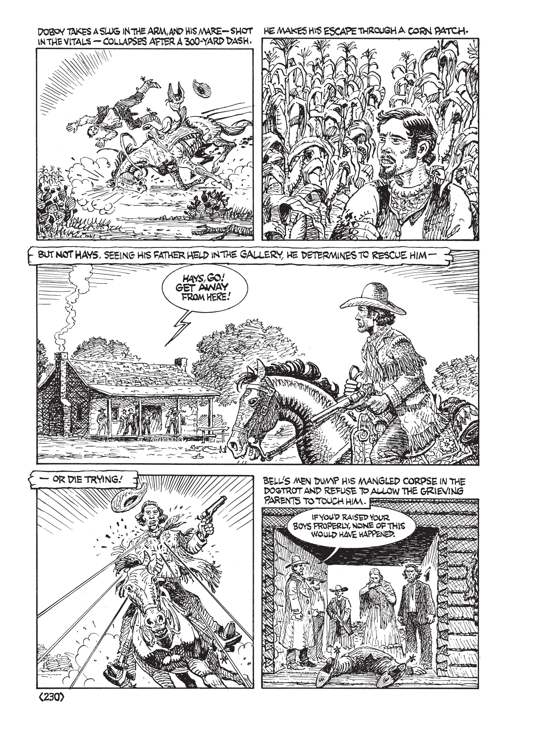 Read online Jack Jackson's American History: Los Tejanos and Lost Cause comic -  Issue # TPB (Part 3) - 28