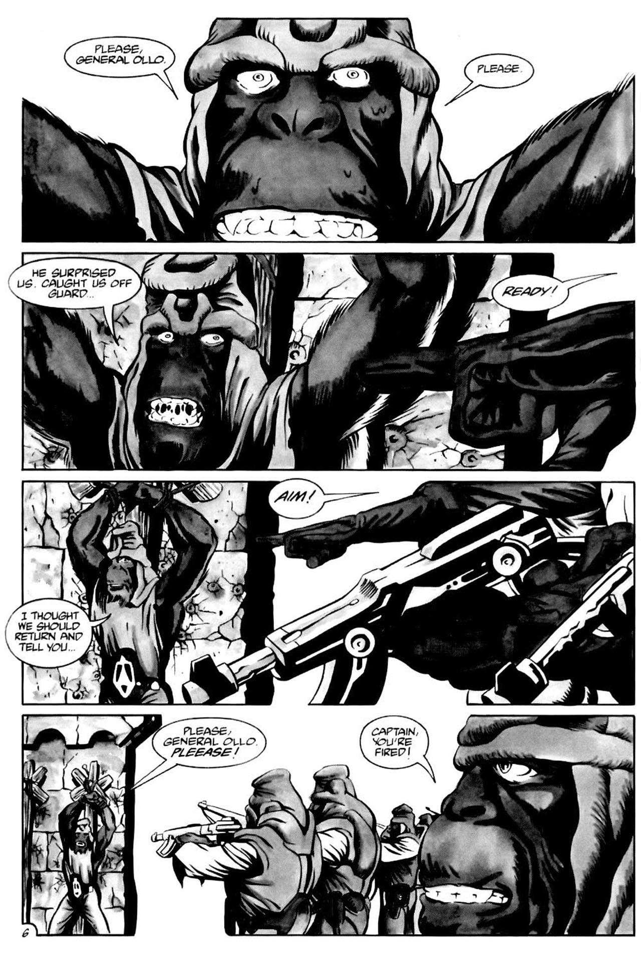 Read online Planet of the Apes (1990) comic -  Issue #4 - 8