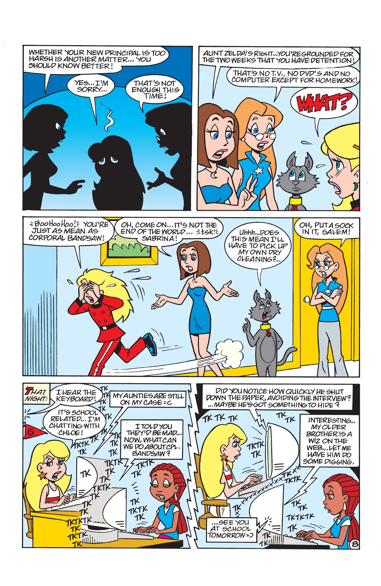 Read online Sabrina the Teenage Witch (2000) comic -  Issue #36 - 9