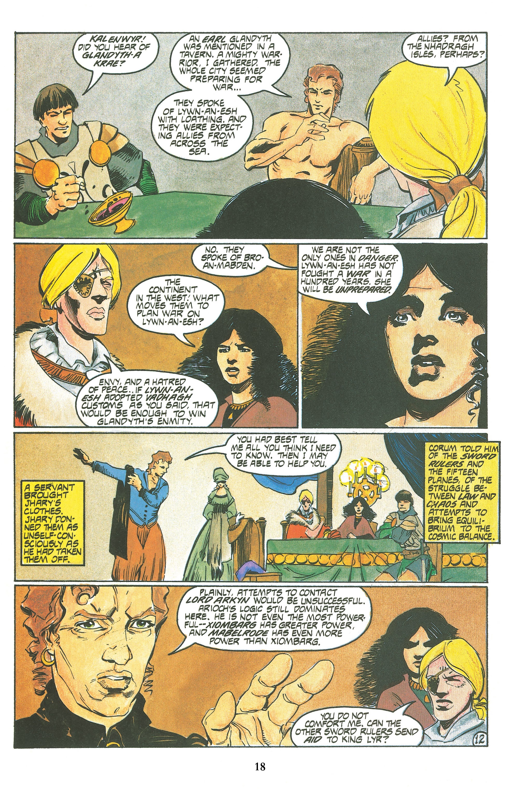 Read online The Michael Moorcock Library comic -  Issue # TPB 2 - 19