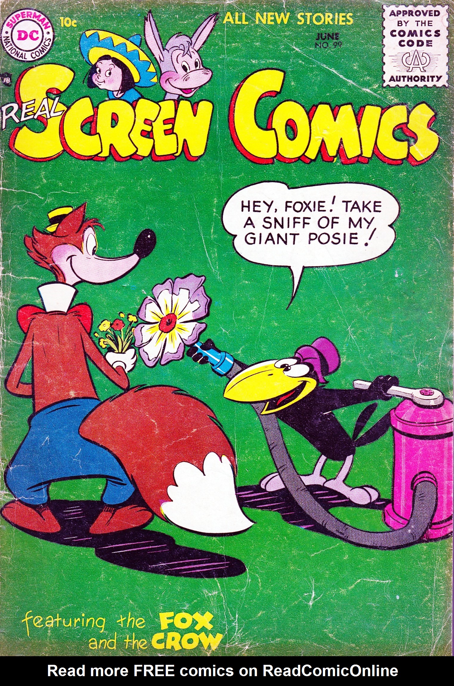 Read online Real Screen Comics comic -  Issue #99 - 1