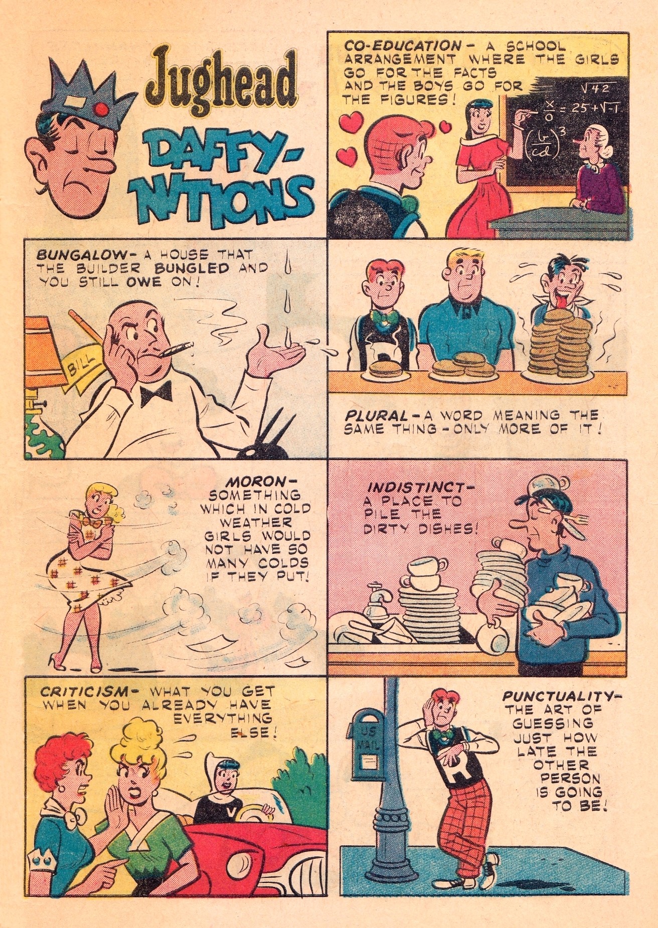 Read online Archie's Joke Book Magazine comic -  Issue #41 - 7