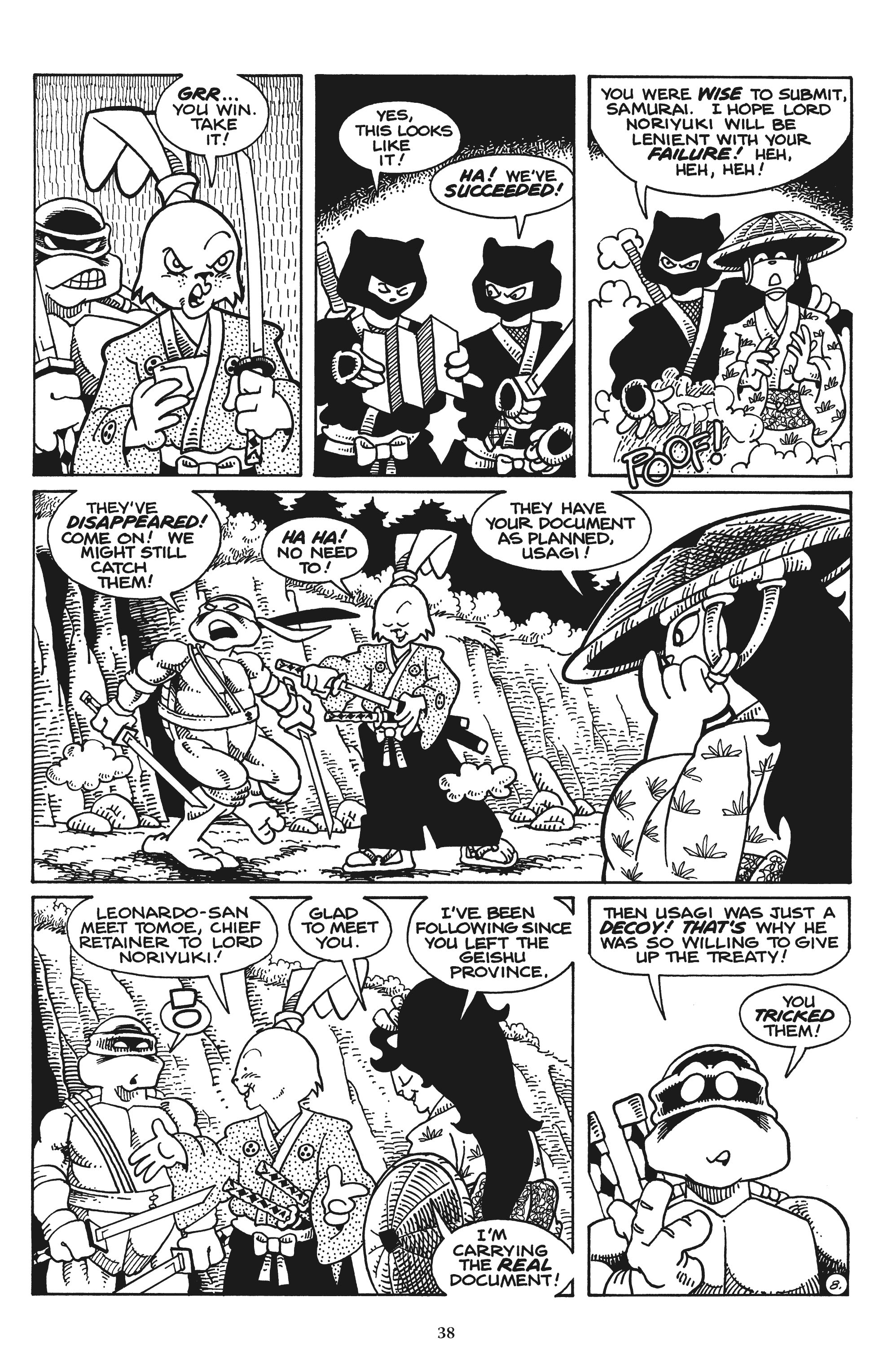 Read online Usagi Yojimbo/Teenage Mutant Ninja Turtles: The Complete Collection comic -  Issue # TPB (Part 1) - 35