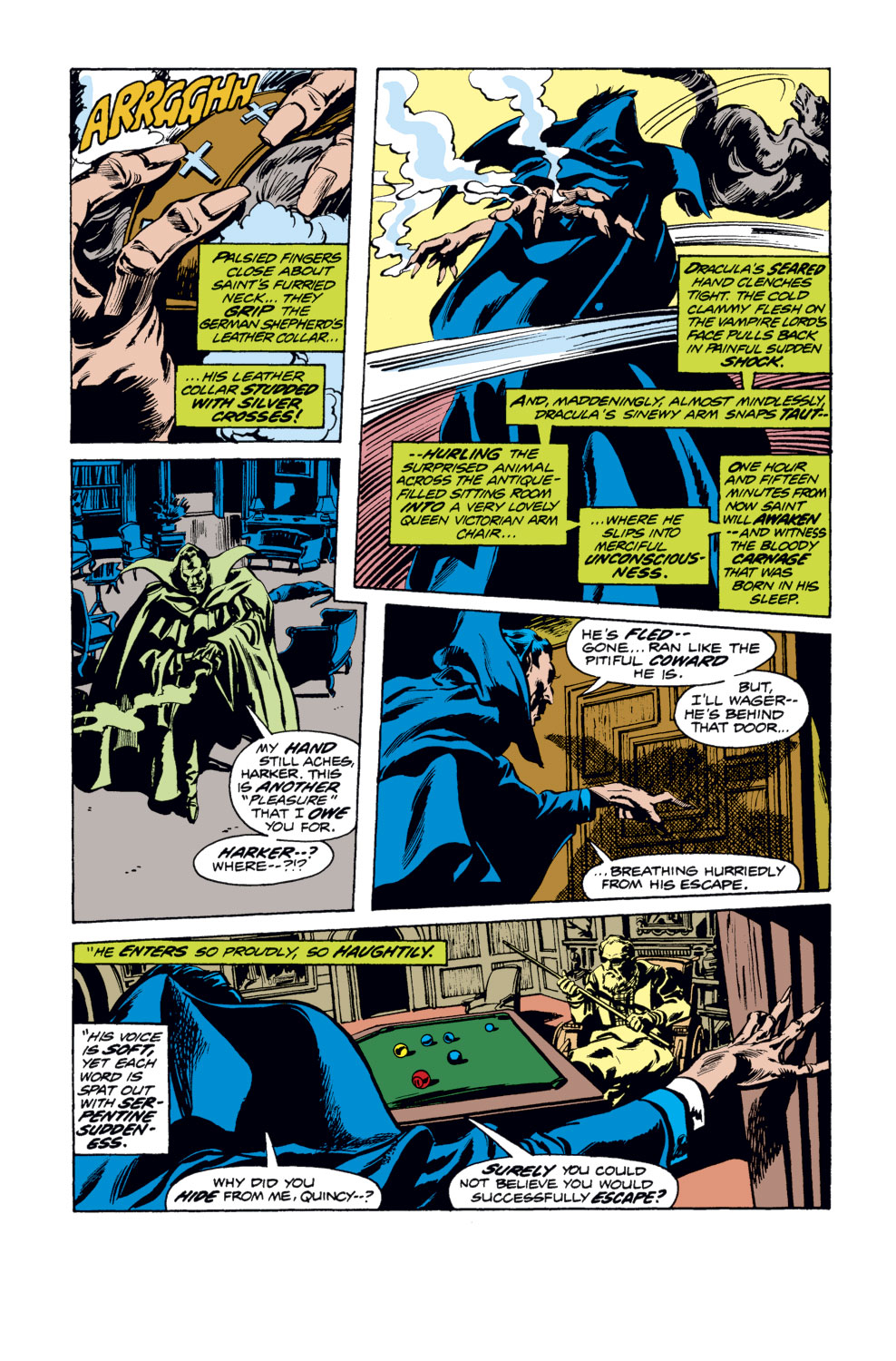 Read online Tomb of Dracula (1972) comic -  Issue #32 - 10