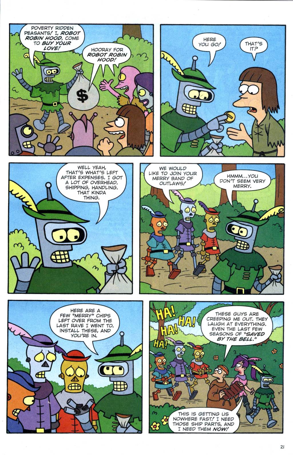 Read online Futurama Comics comic -  Issue #25 - 18