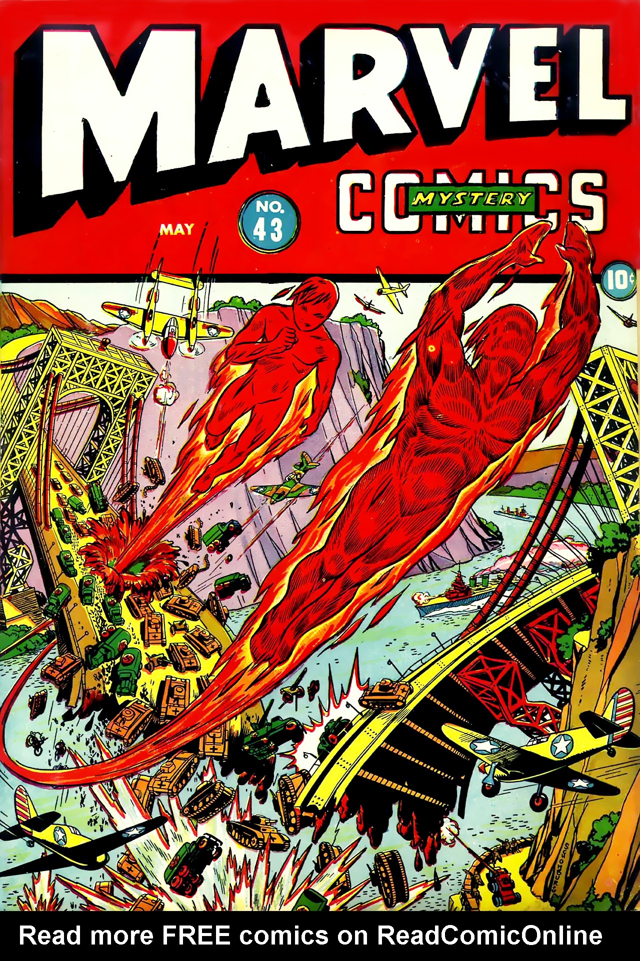 Read online Marvel Mystery Comics comic -  Issue #43 - 1