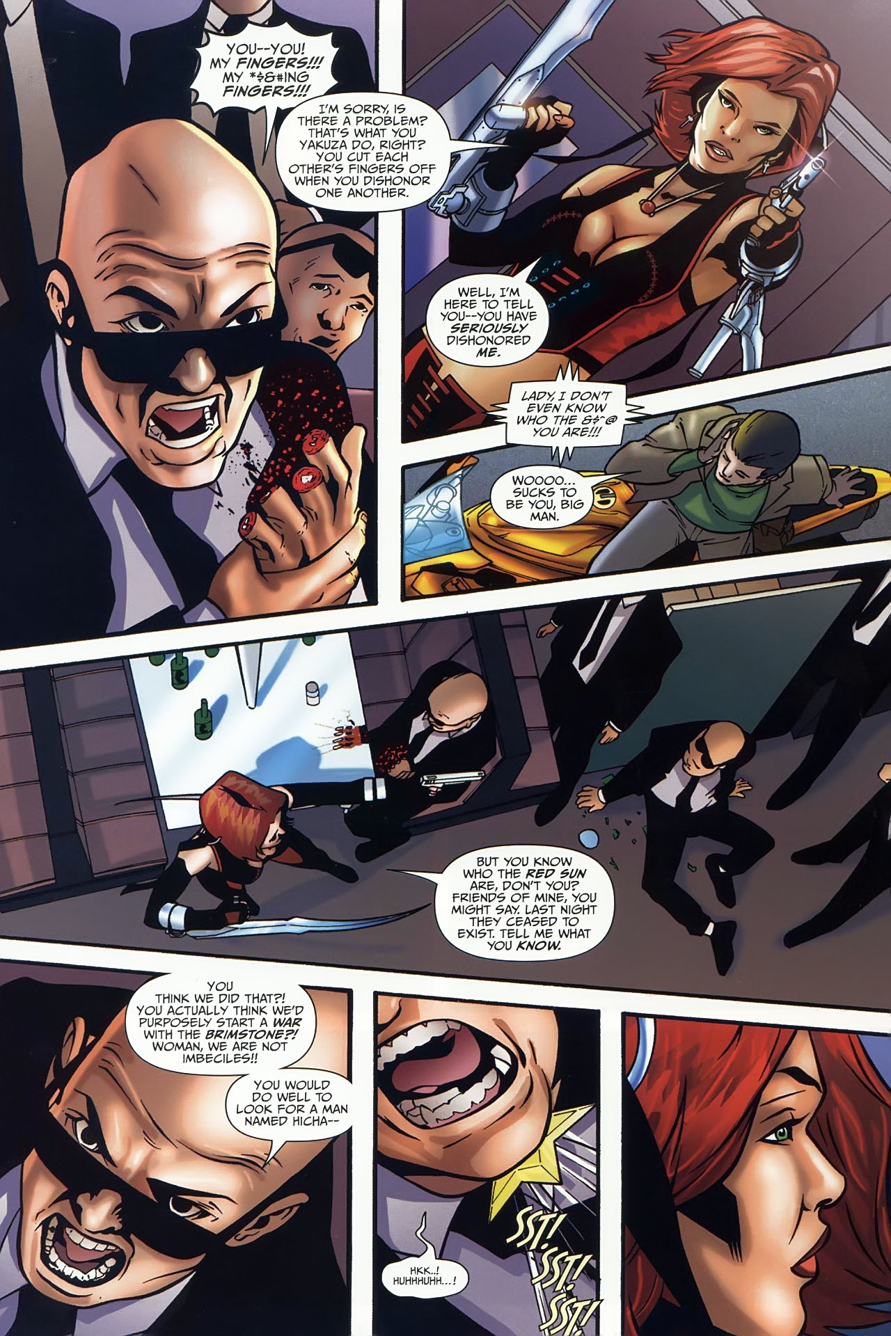 Read online BloodRayne: Tokyo Rogue comic -  Issue #1 - 16