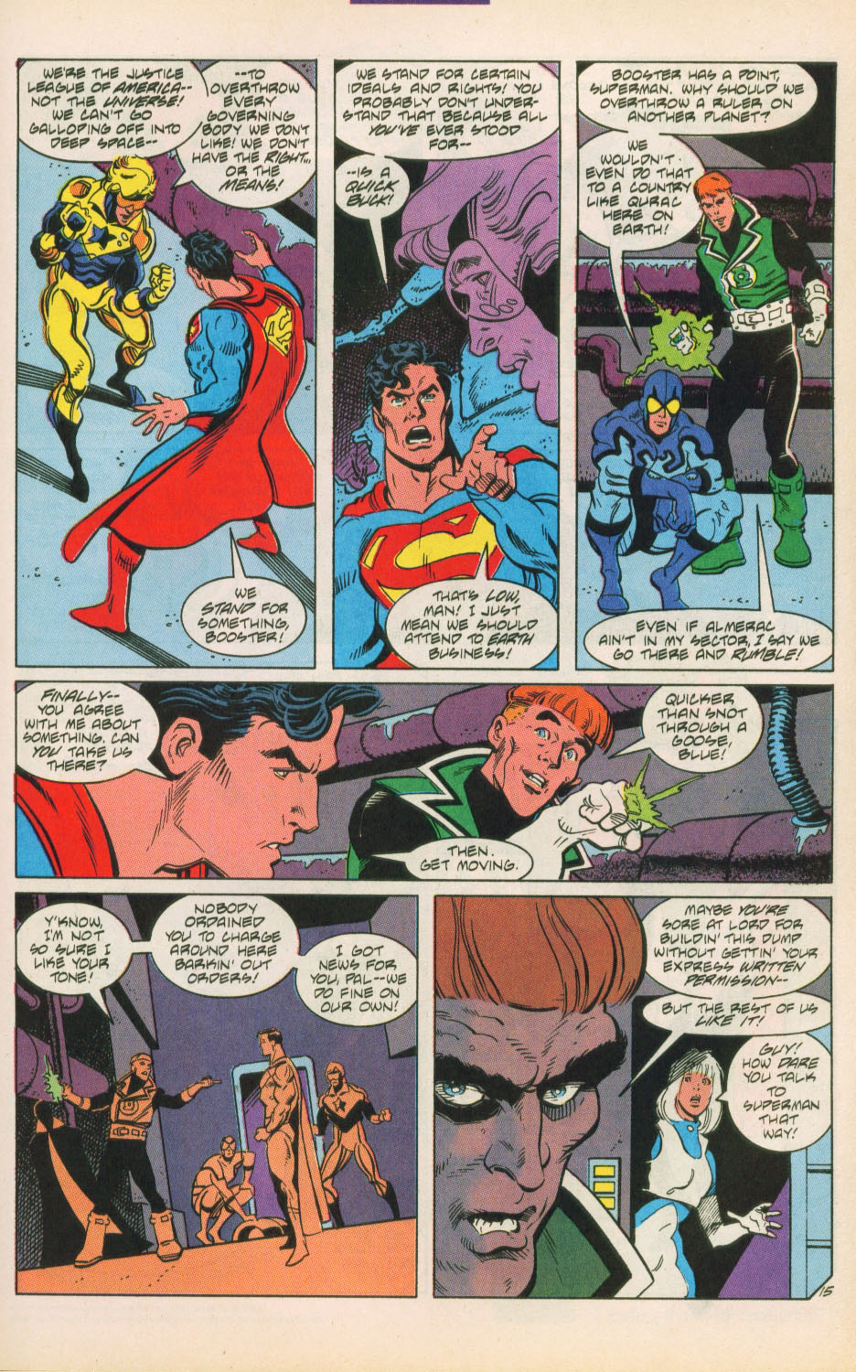 Read online Justice League America comic -  Issue #63 - 16