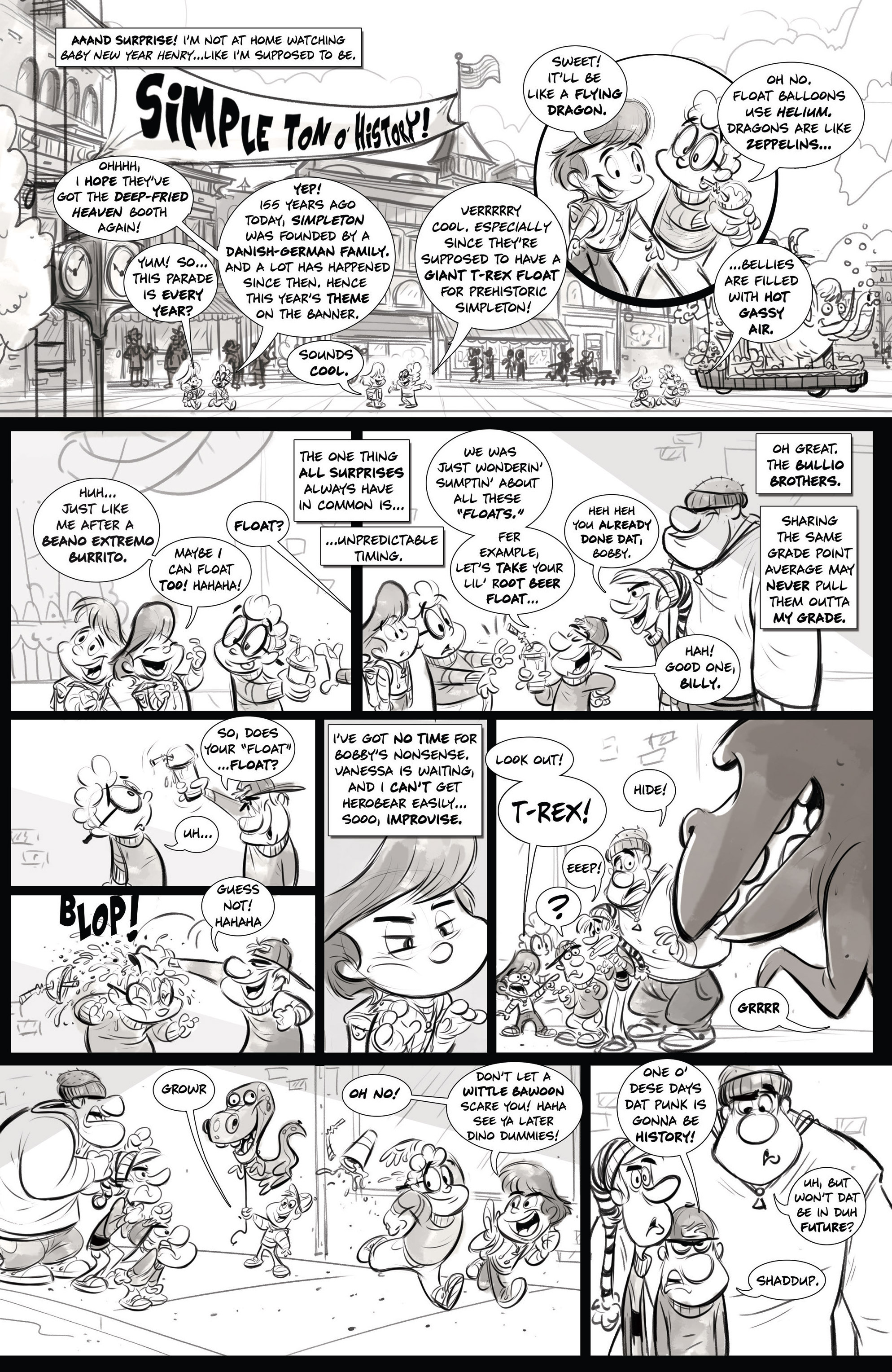 Read online Herobear and the Kid 2016 Fall Special comic -  Issue # Full - 4