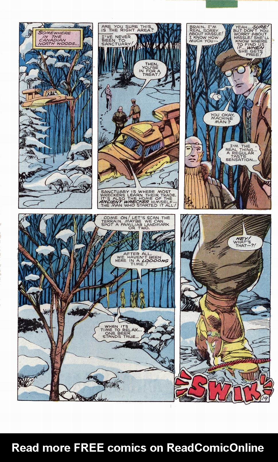 Read online Machine Man (1984) comic -  Issue #2 - 20