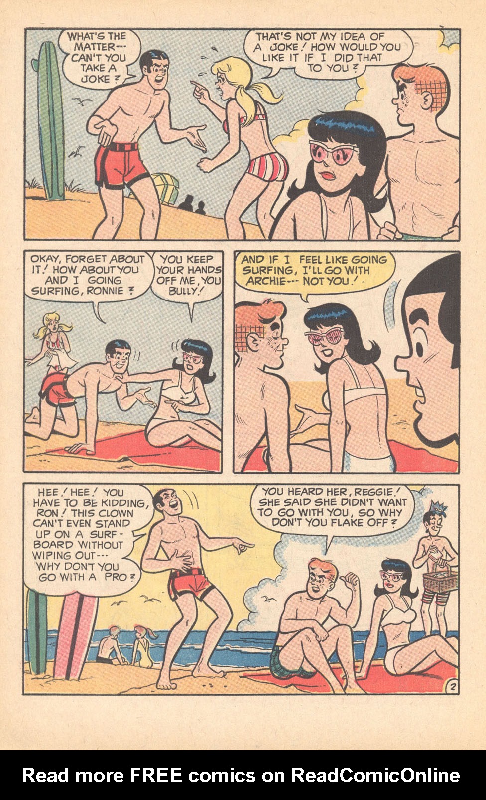Read online Reggie and Me (1966) comic -  Issue #52 - 22