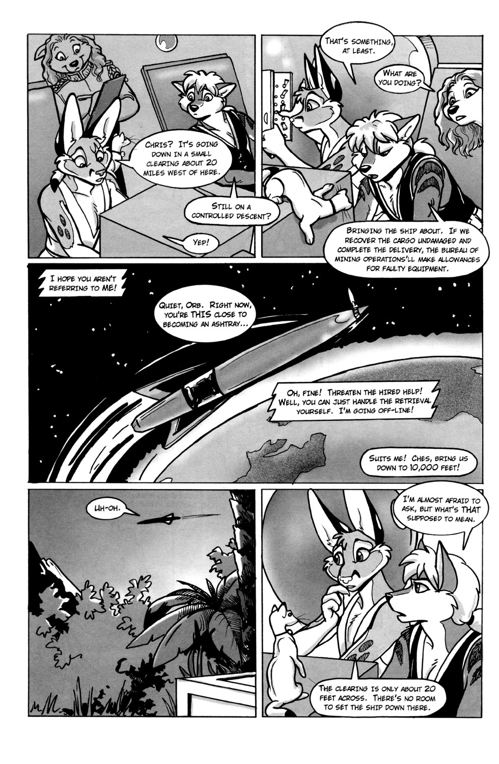 Read online Havoc Inc. comic -  Issue #5 - 6