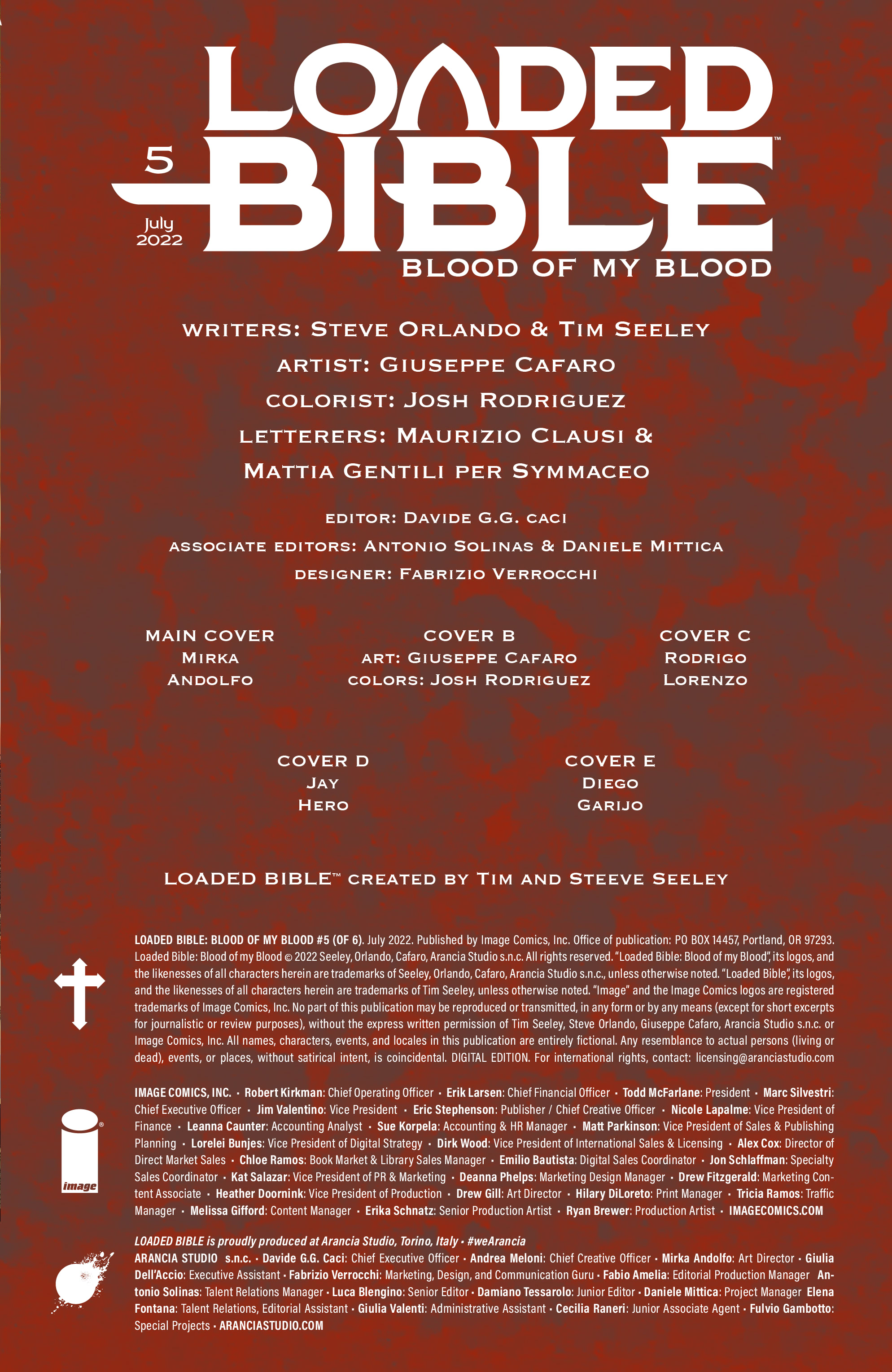 Read online Loaded Bible: Blood Of My Blood comic -  Issue #5 - 3