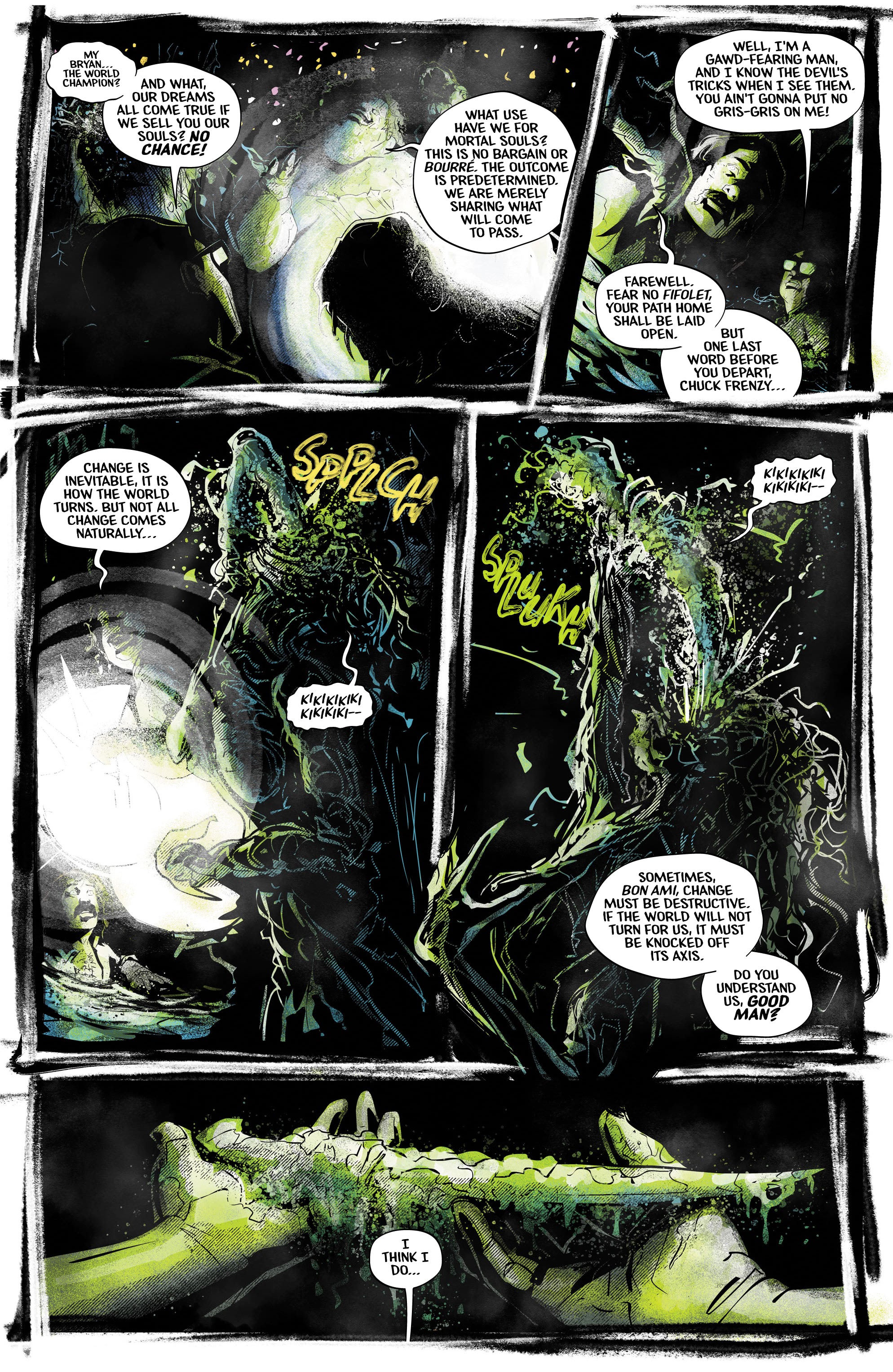 Read online The Crimson Cage comic -  Issue #1 - 14