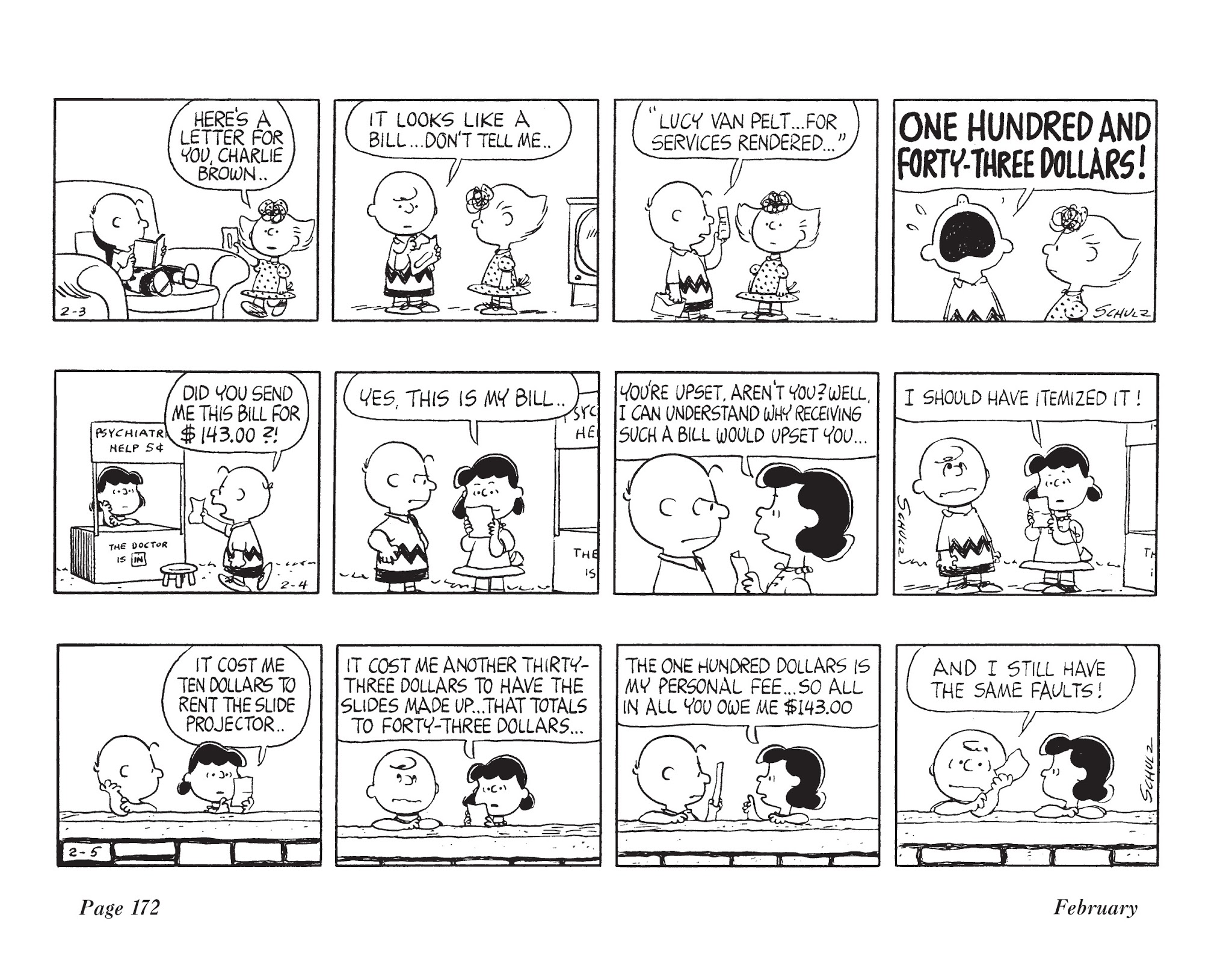 Read online The Complete Peanuts comic -  Issue # TPB 7 - 183