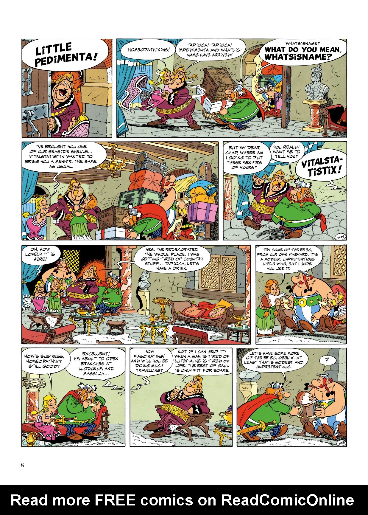 Read online Asterix comic -  Issue #18 - 9