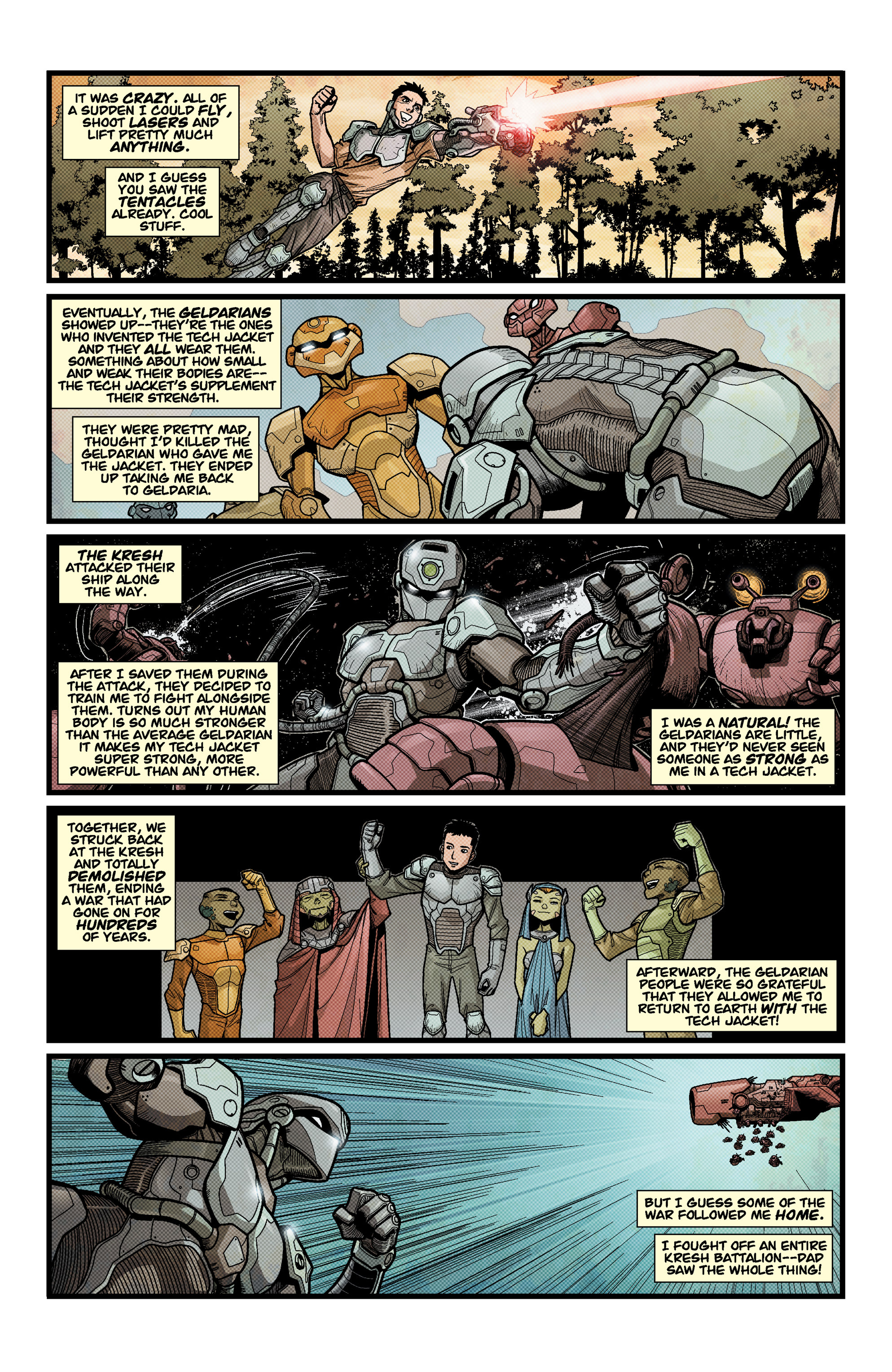 Read online Tech Jacket (2002) comic -  Issue # TPB 2 - 8