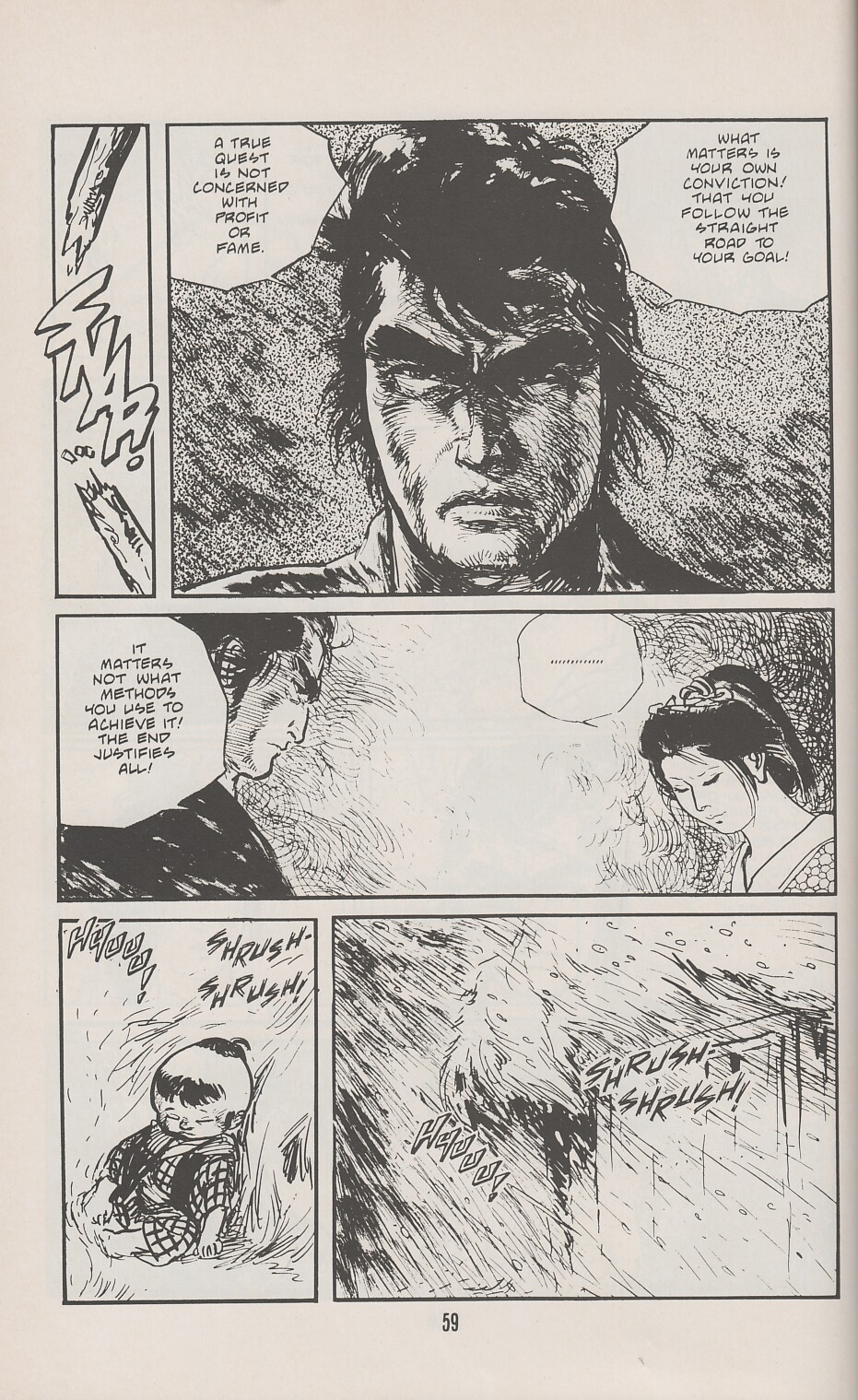 Read online Lone Wolf and Cub comic -  Issue #25 - 64