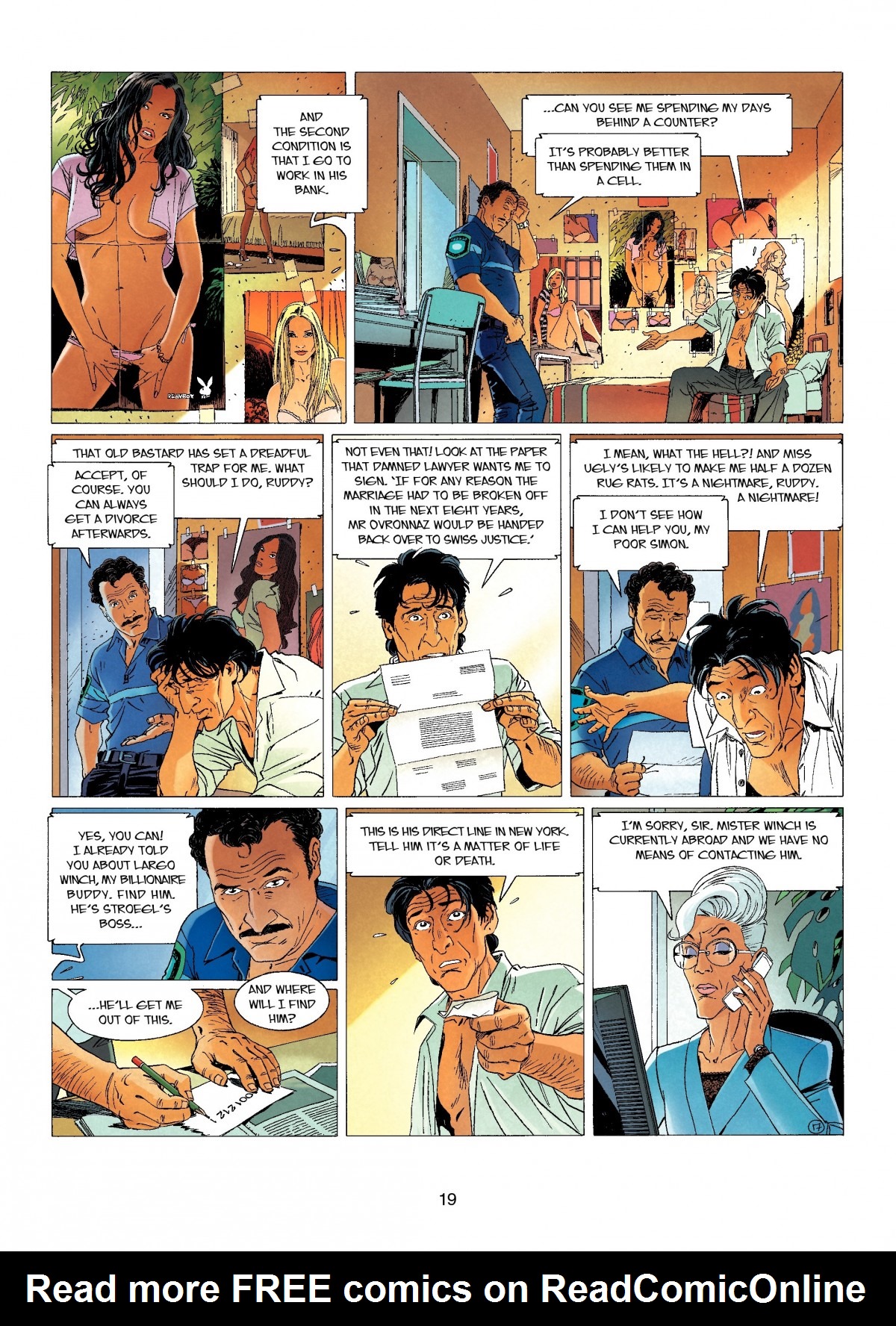 Read online Largo Winch comic -  Issue # TPB 14 - 19