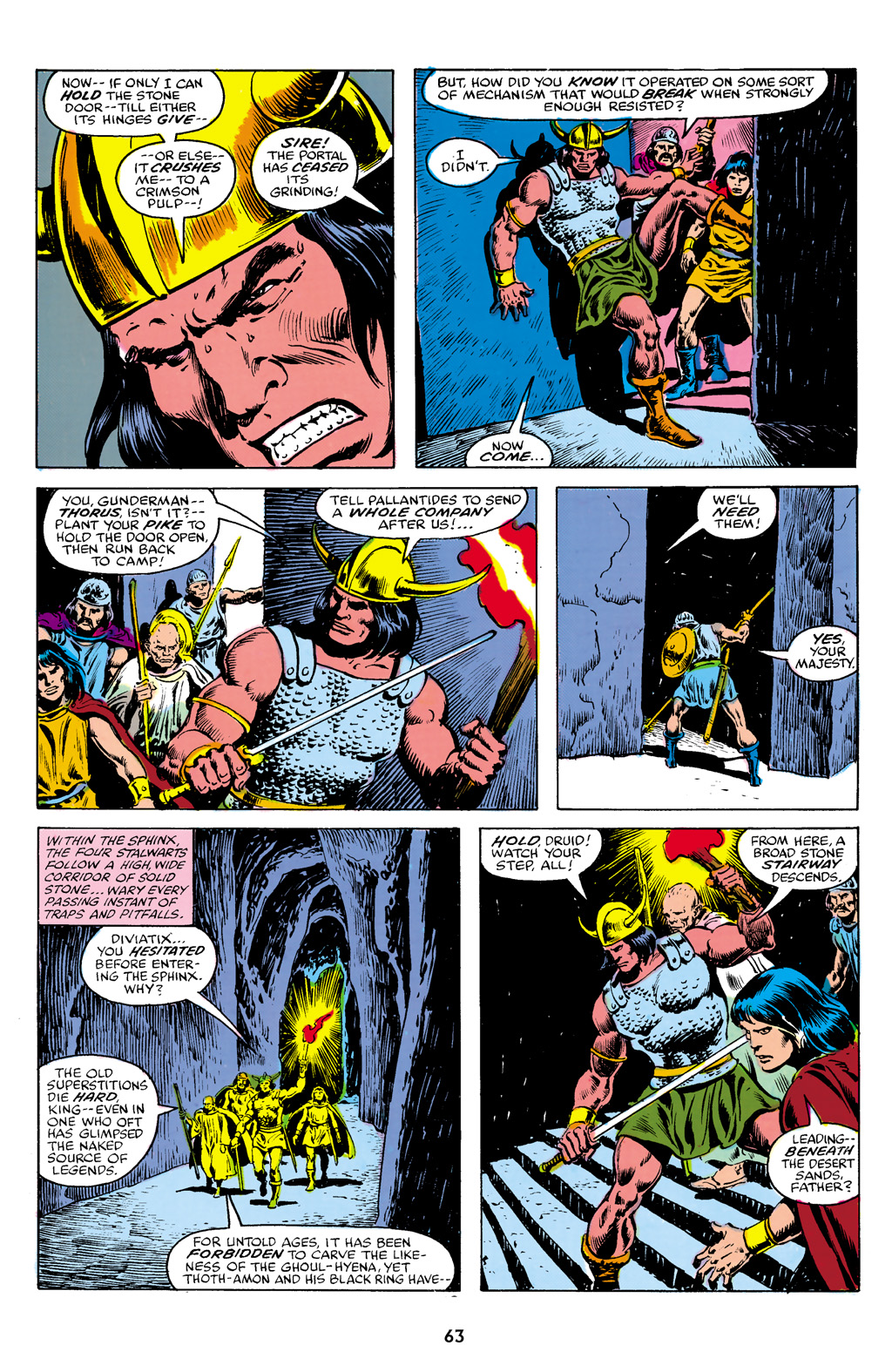 Read online The Chronicles of King Conan comic -  Issue # TPB 1 (Part 1) - 61