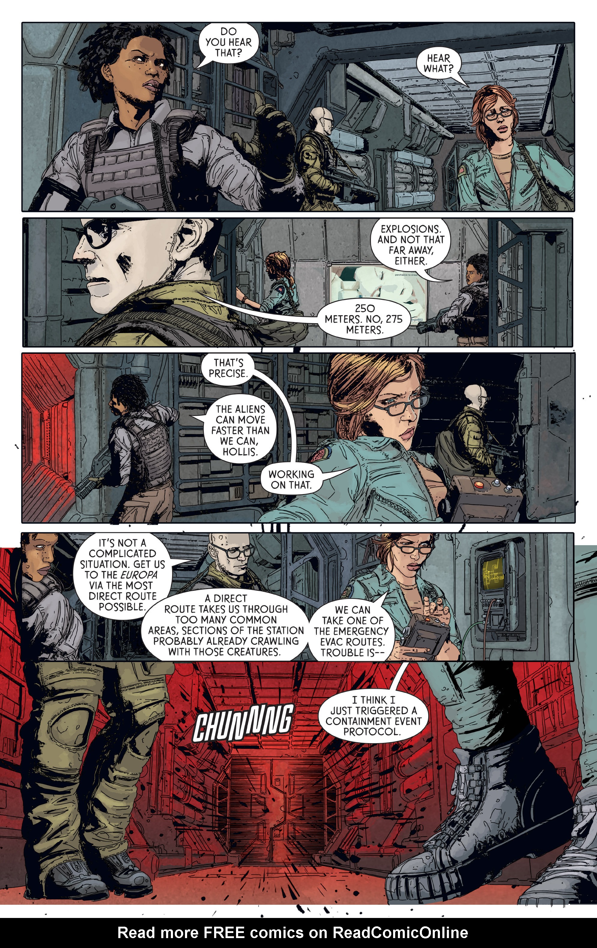 Read online Aliens: Defiance comic -  Issue #6 - 8