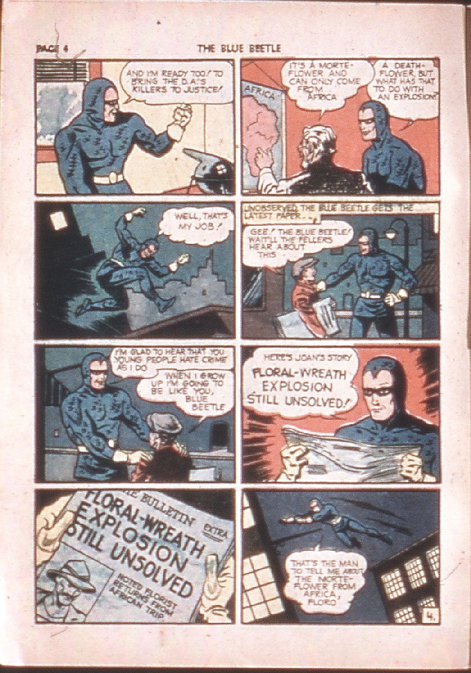 Read online The Blue Beetle comic -  Issue #7 - 6