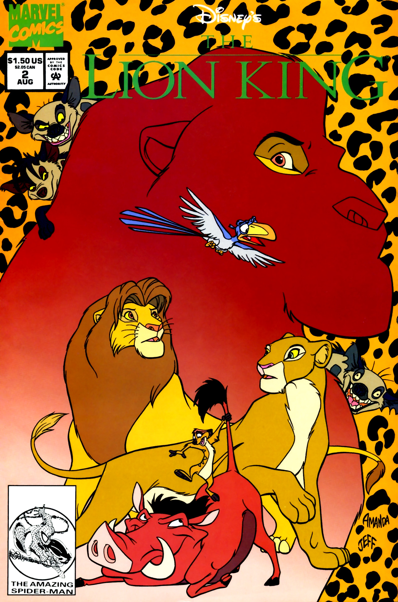 Read online Disney's The Lion King comic -  Issue #2 - 1